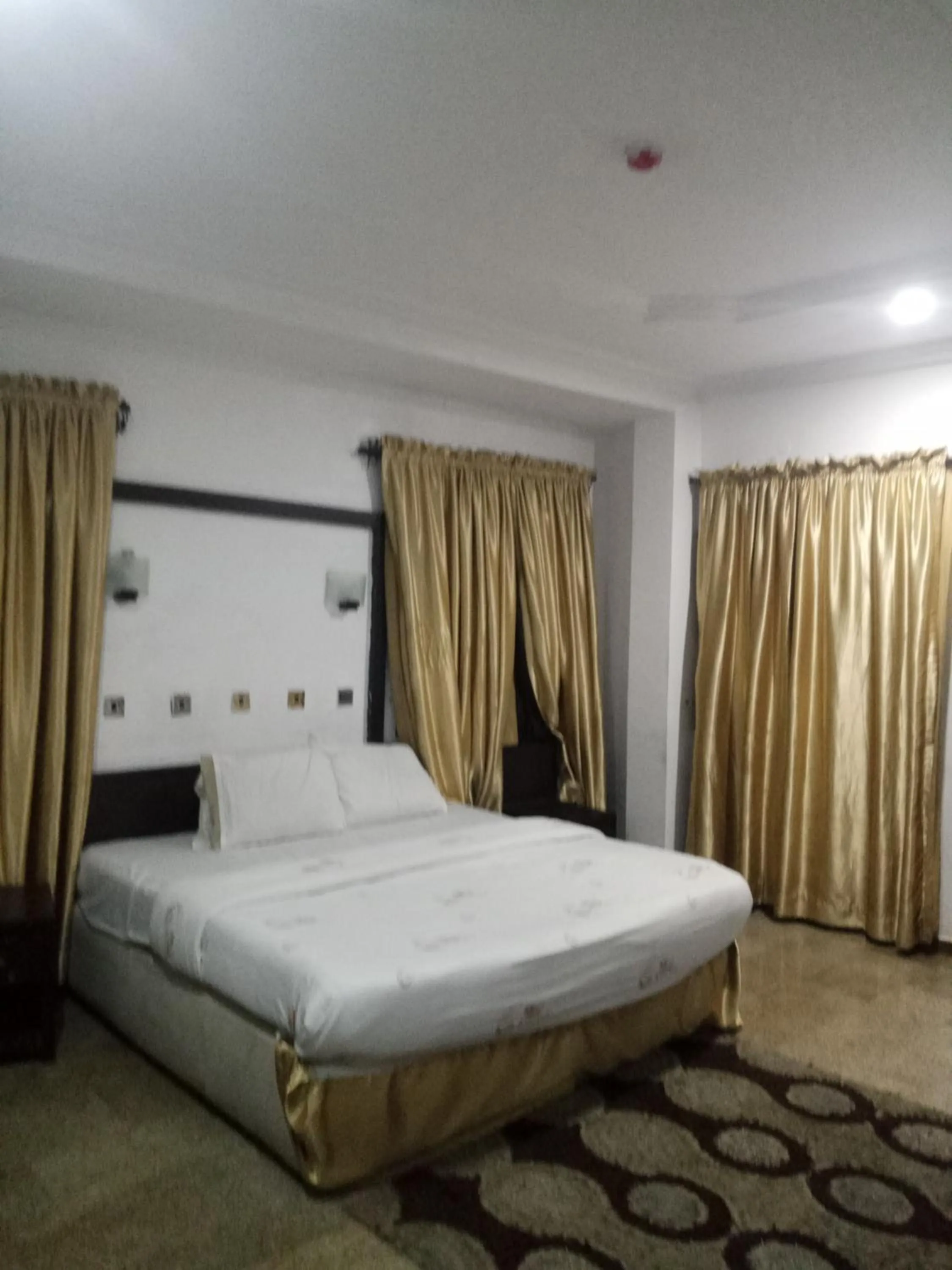 Bed in Blue Moon Beach Hotel and Resort Lekki Lagos