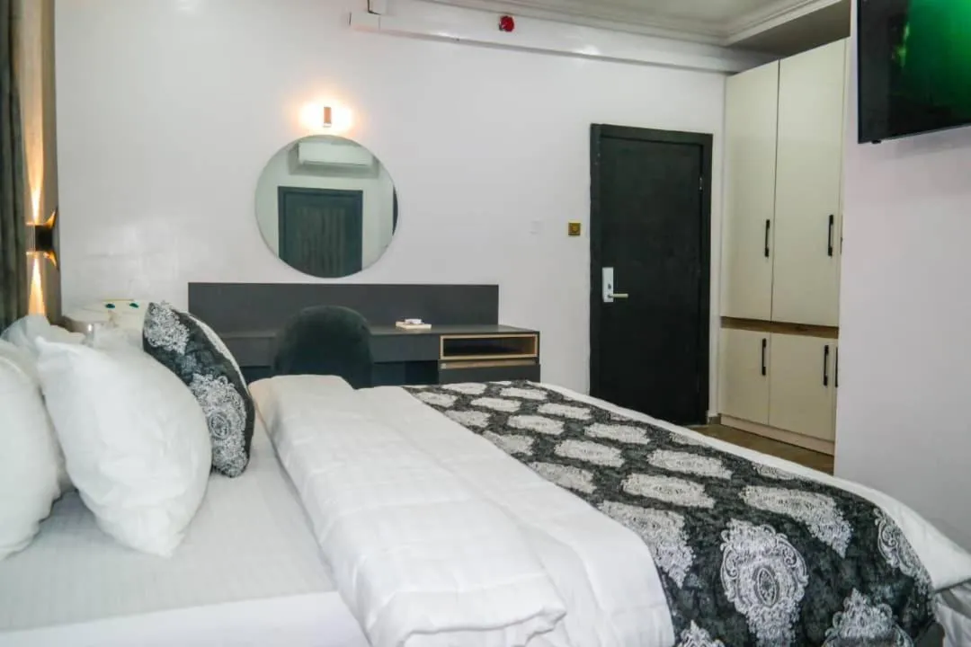 Bed in Blue Moon Beach Hotel and Resort Lekki Lagos