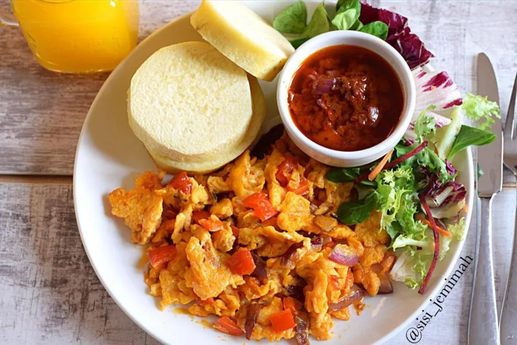 Breakfast in Blue Moon Beach Hotel and Resort Lekki Lagos