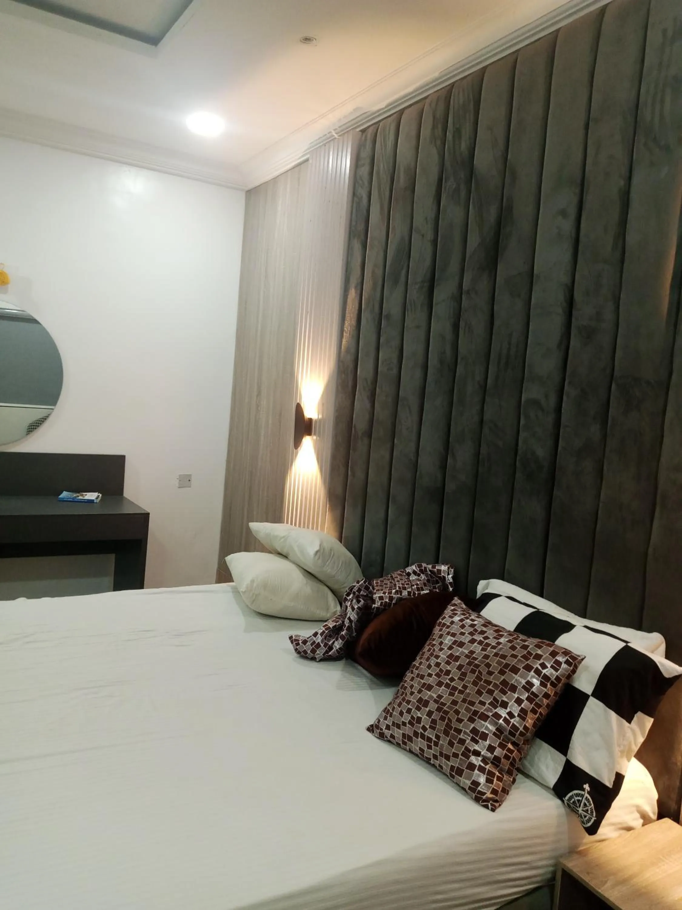 Bed in Blue Moon Beach Hotel and Resort Lekki Lagos