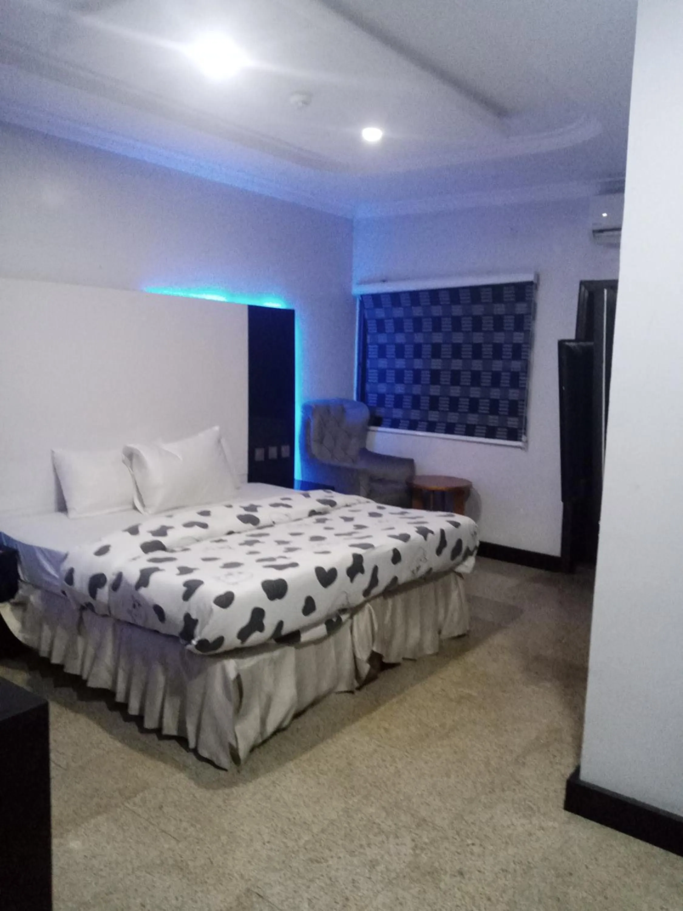 Bed in Blue Moon Beach Hotel and Resort Lekki Lagos