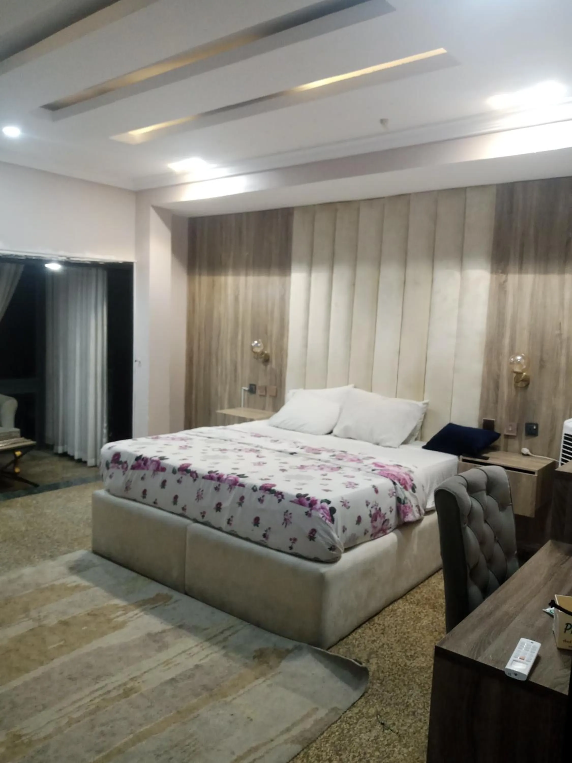 Bed in Blue Moon Beach Hotel and Resort Lekki Lagos