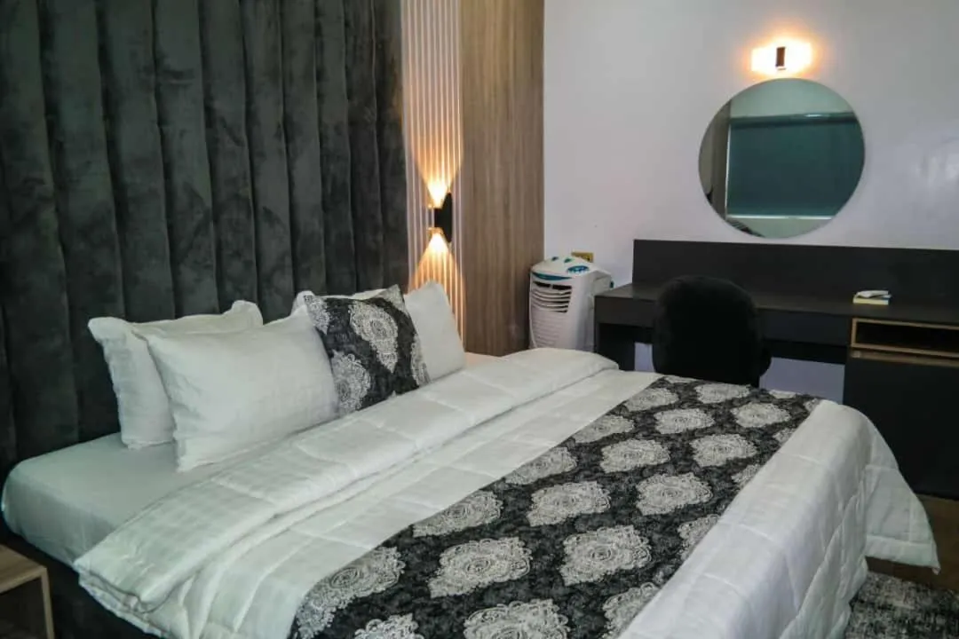 Bed in Blue Moon Beach Hotel and Resort Lekki Lagos