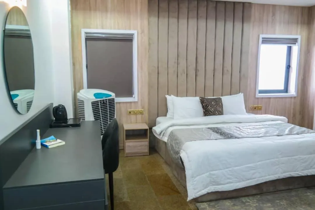 Bed in Blue Moon Beach Hotel and Resort Lekki Lagos