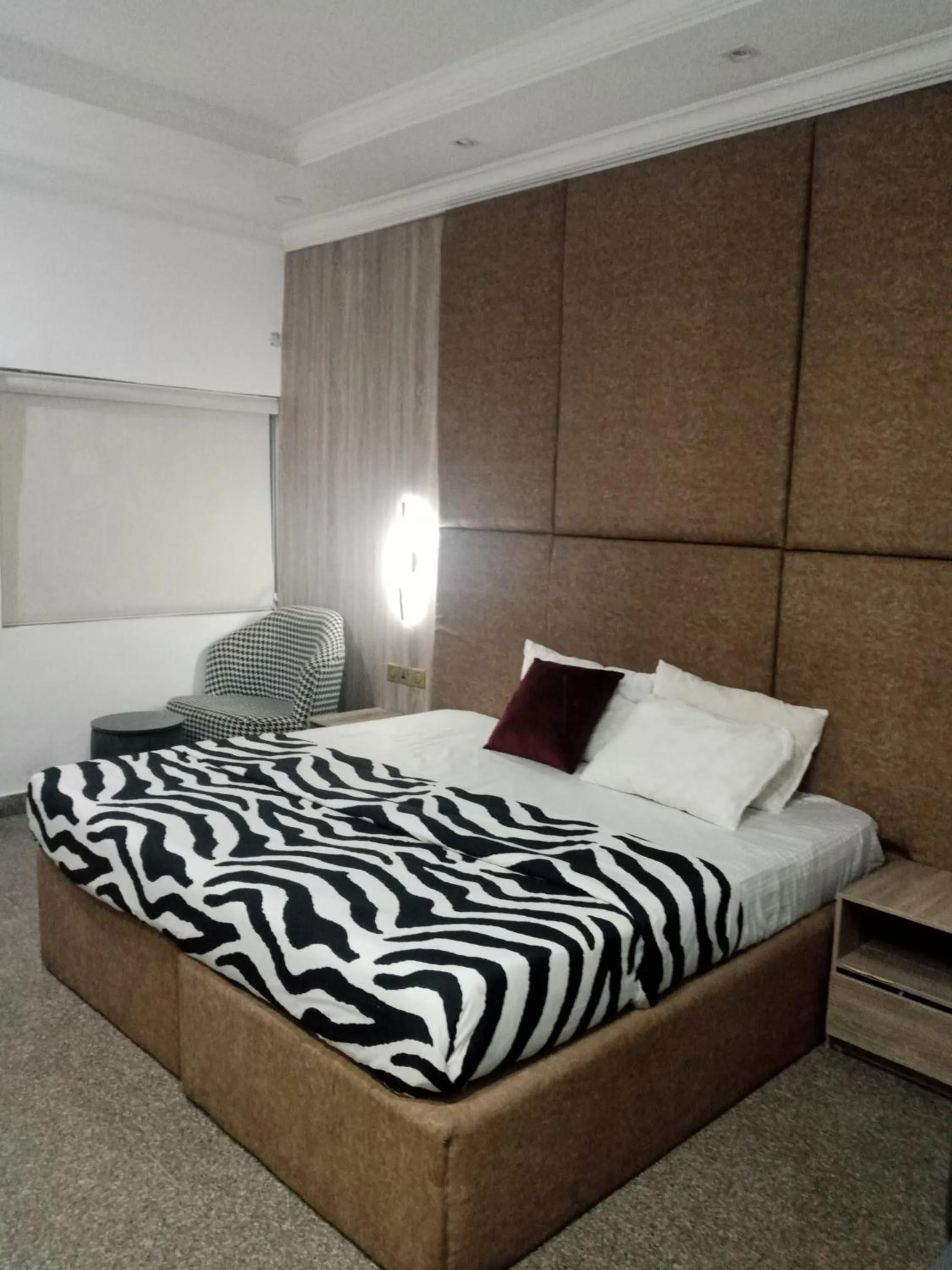 Bed in Blue Moon Beach Hotel and Resort Lekki Lagos