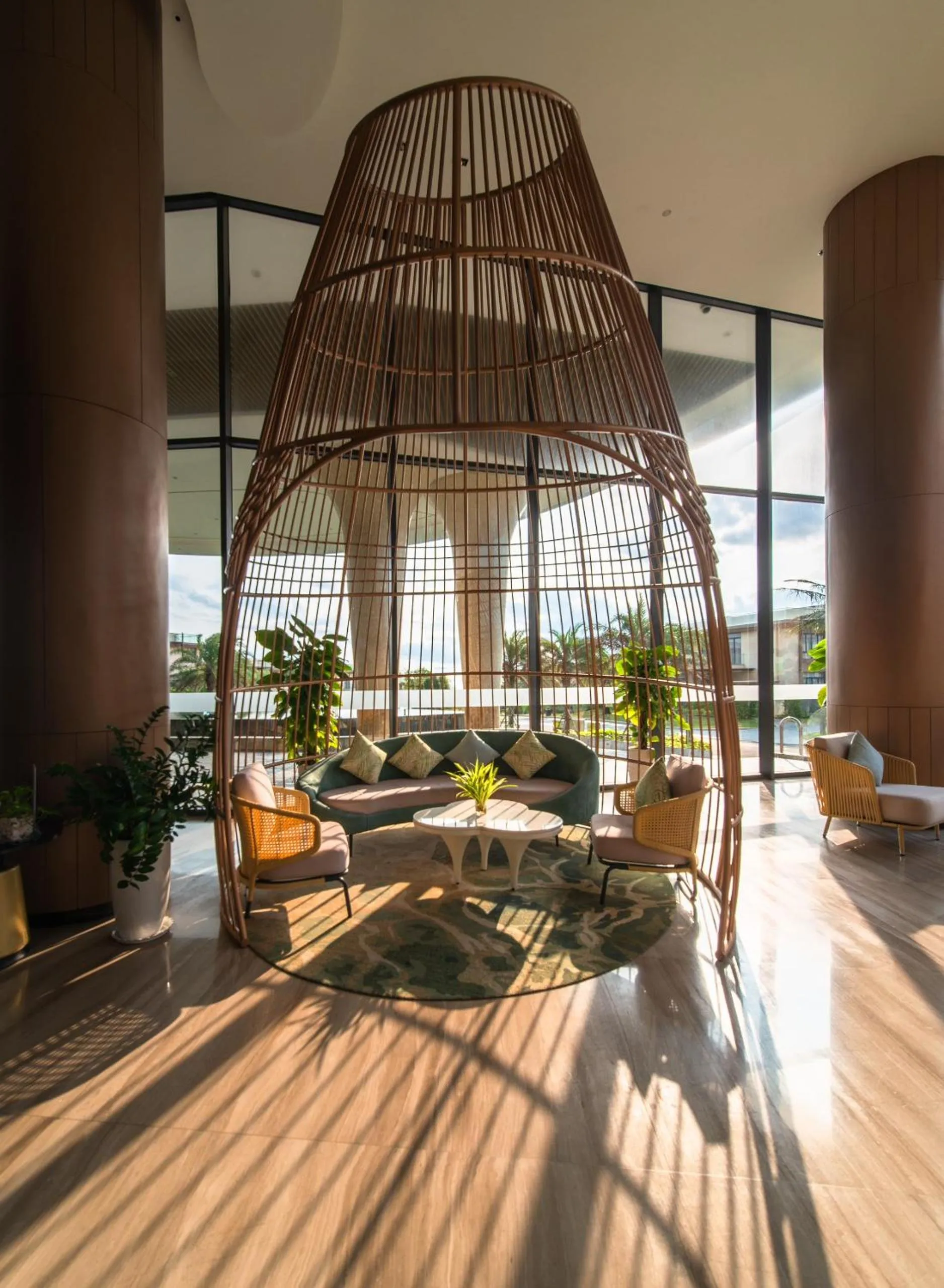 Lobby or reception in Hese Pool Villas & Resort Cam Ranh