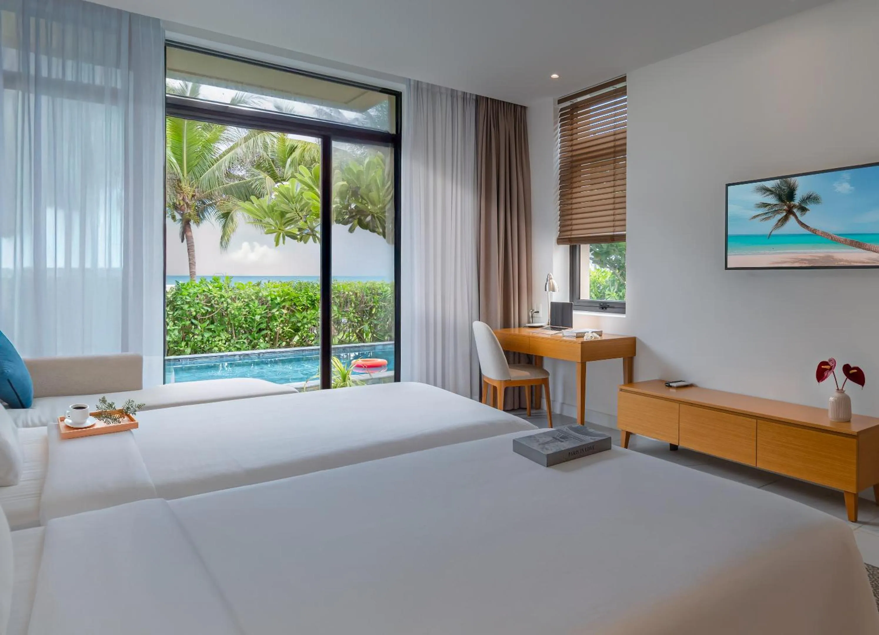 Bedroom, Bed in Hese Pool Villas & Resort Cam Ranh