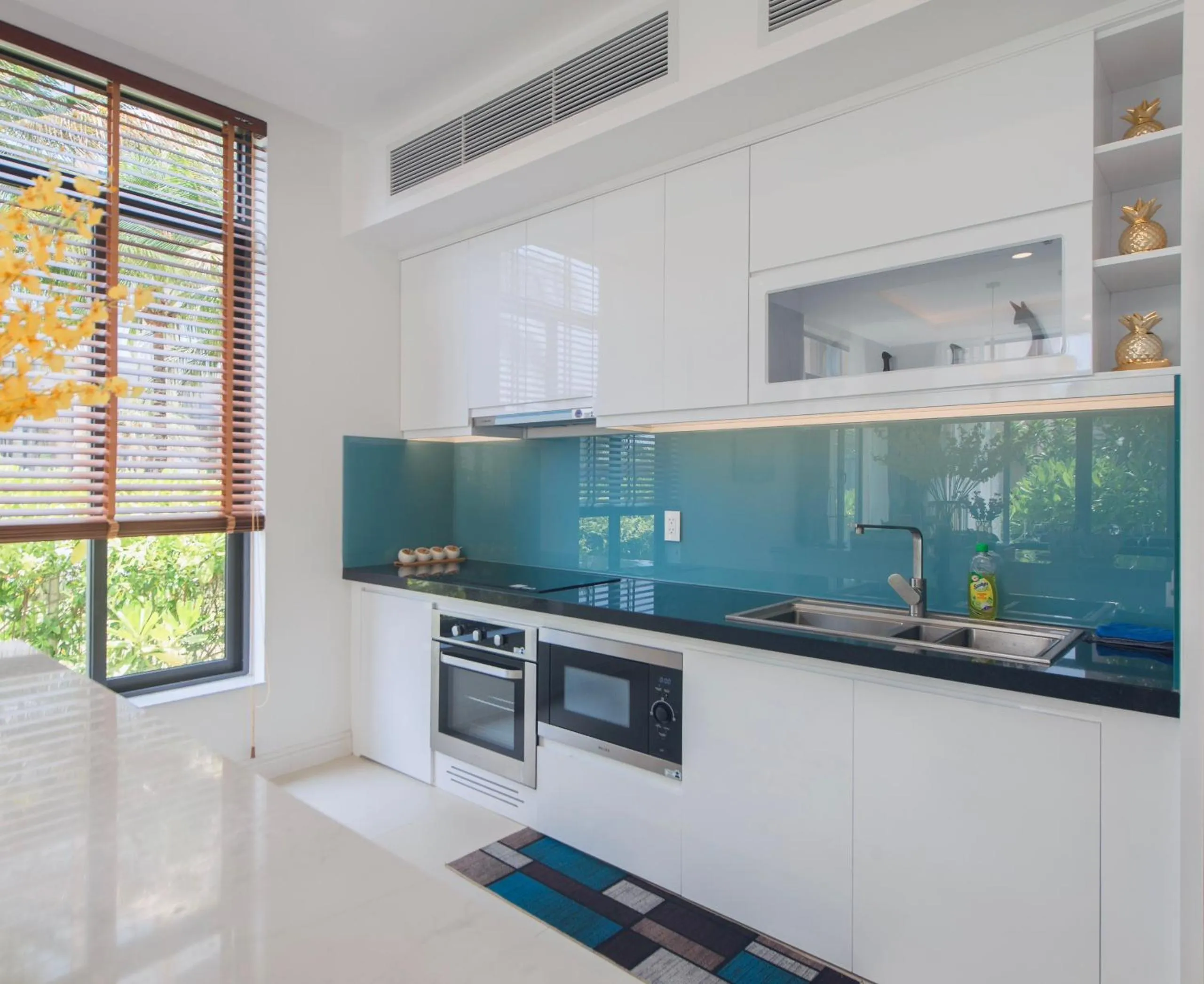 kitchen in Hese Pool Villas & Resort Cam Ranh