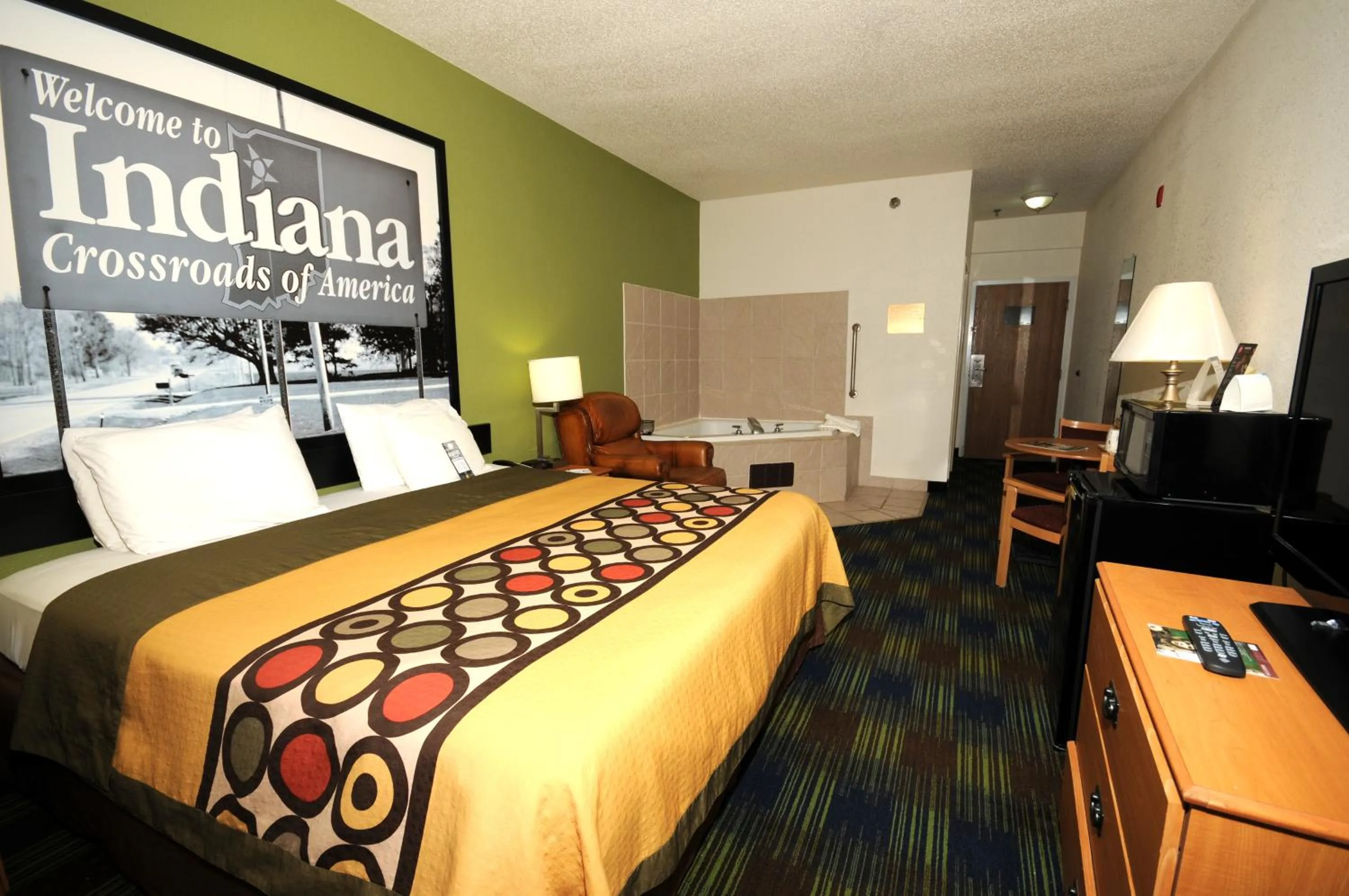 Bed in Super 8 by Wyndham Corydon