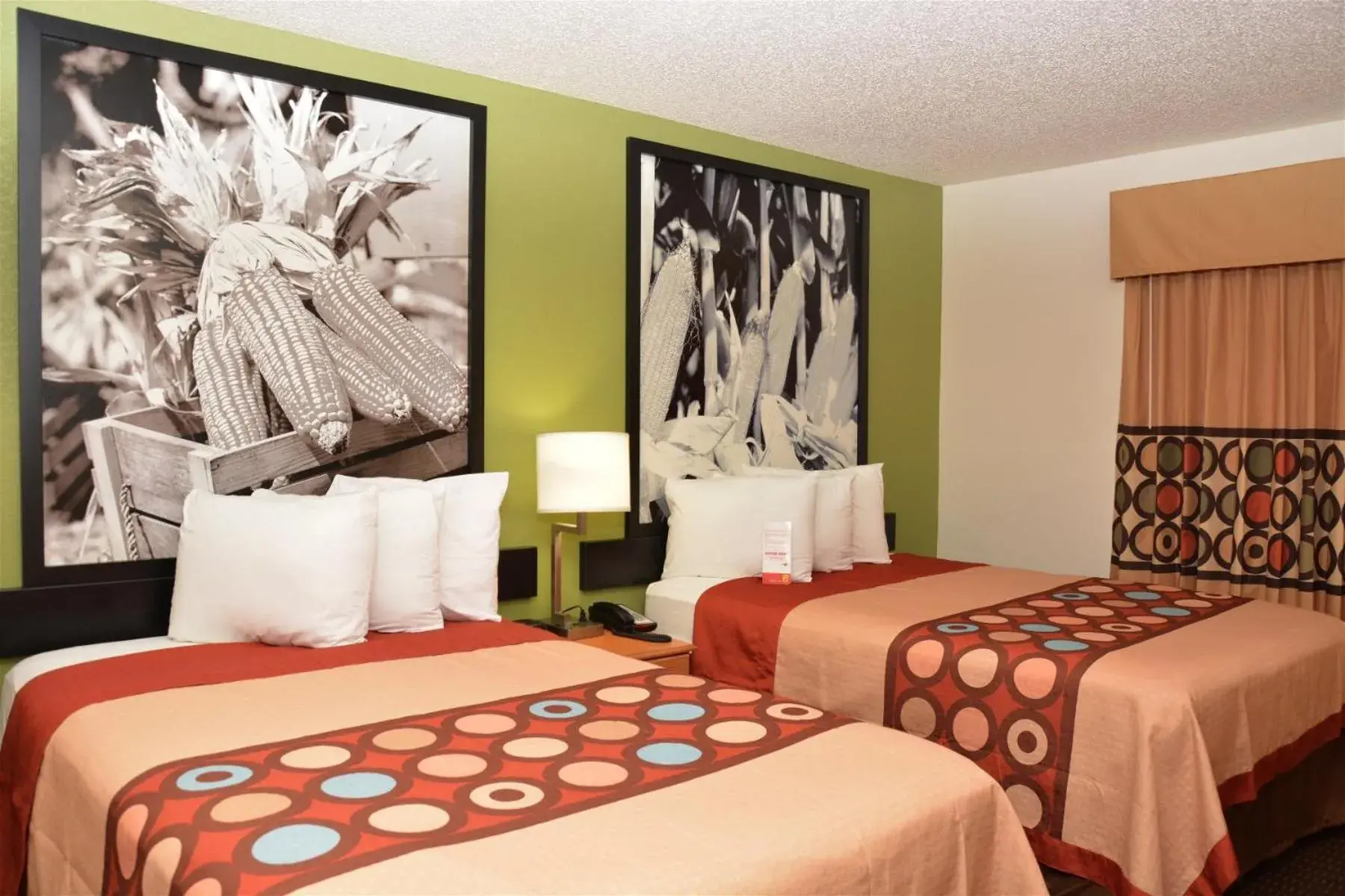 Bed in Super 8 by Wyndham Corydon Bed in Super 8 by Wyndham Corydon