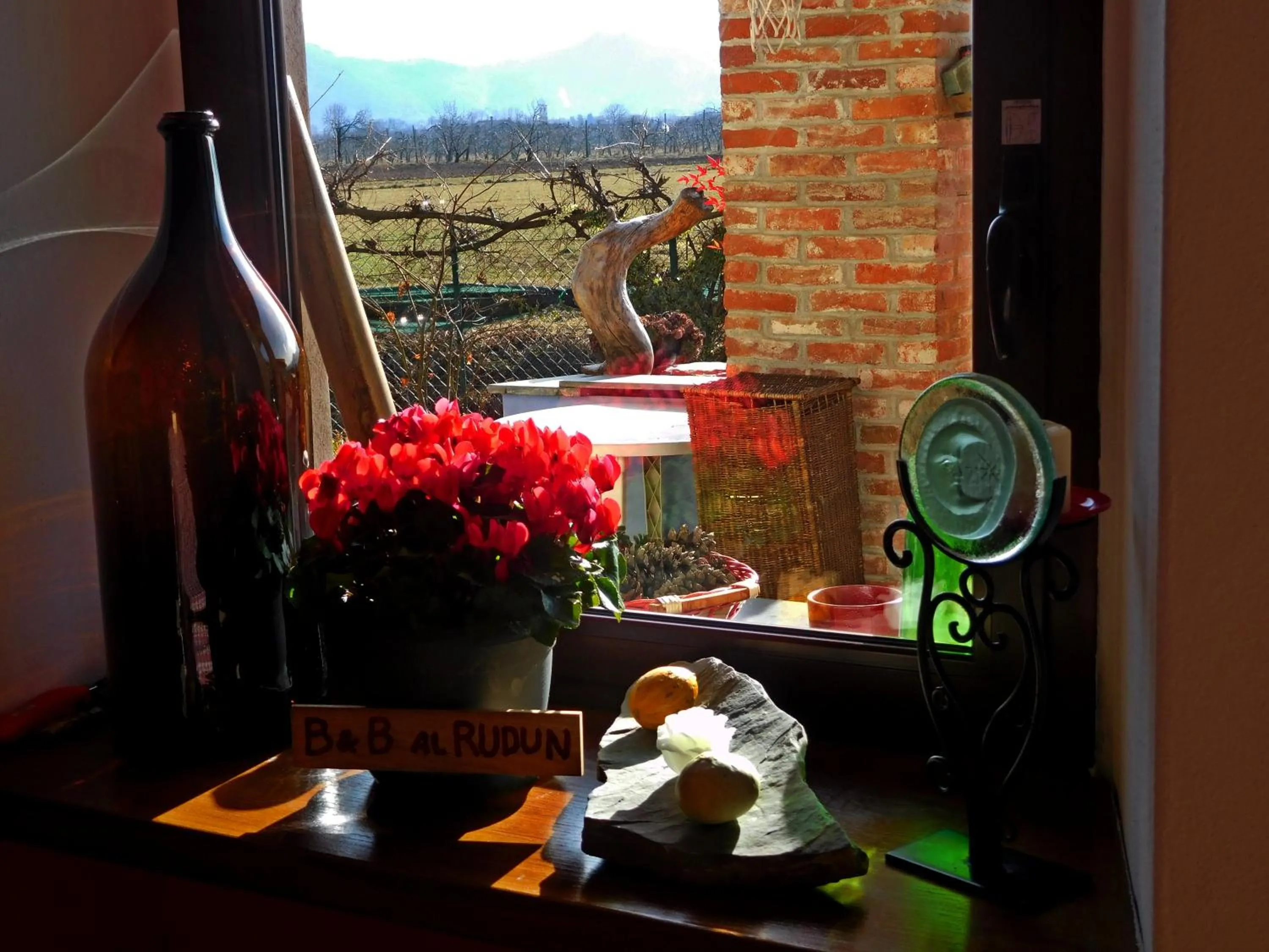 Seating area in Bed and breakfast Al Rudun