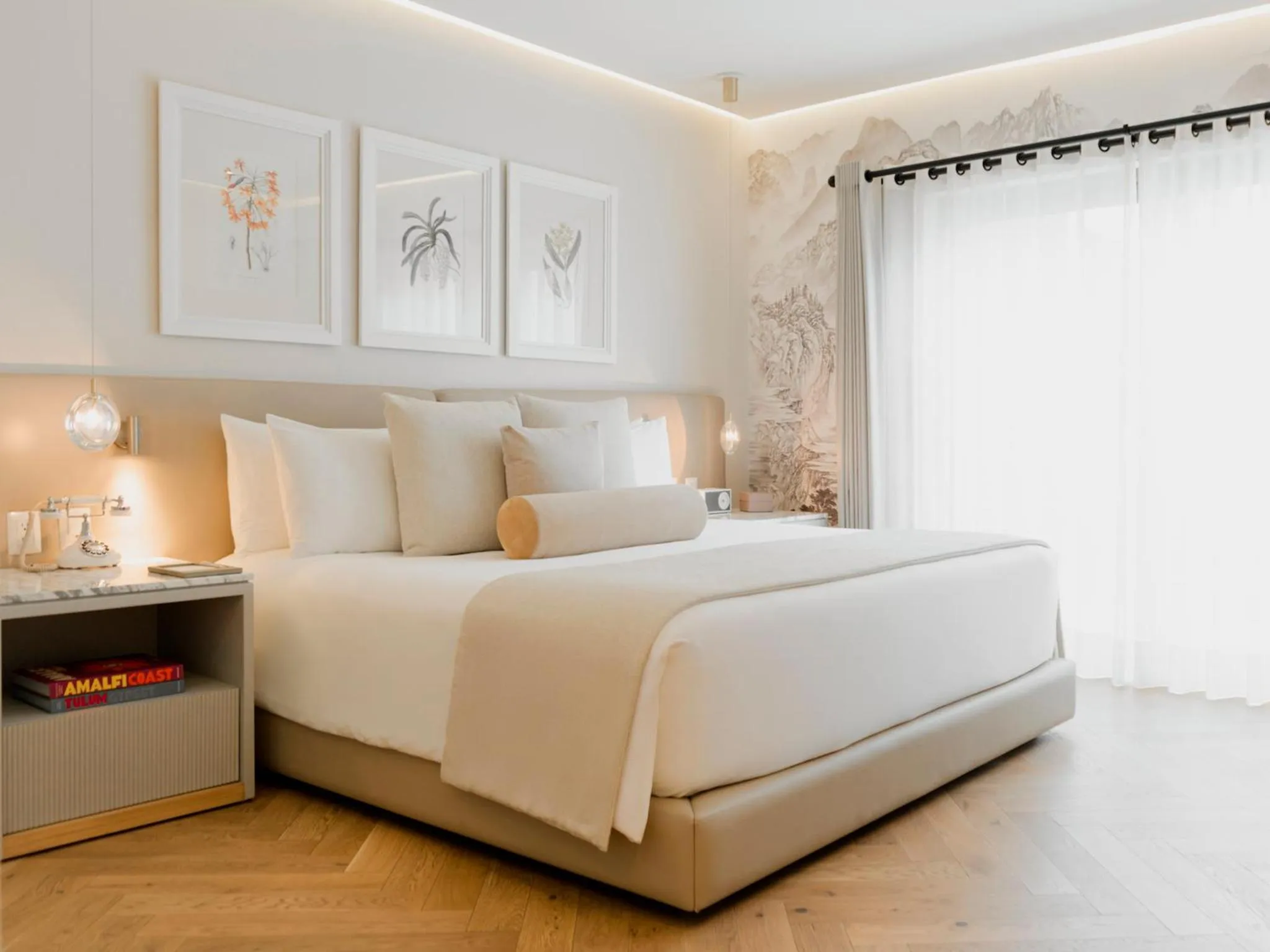 Bedroom, Bed in Hotel Maria Camille