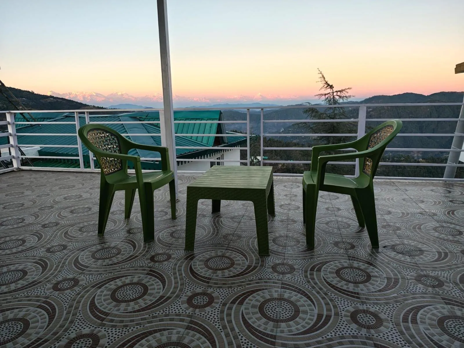 Balcony/Terrace in Abhi's Cottage