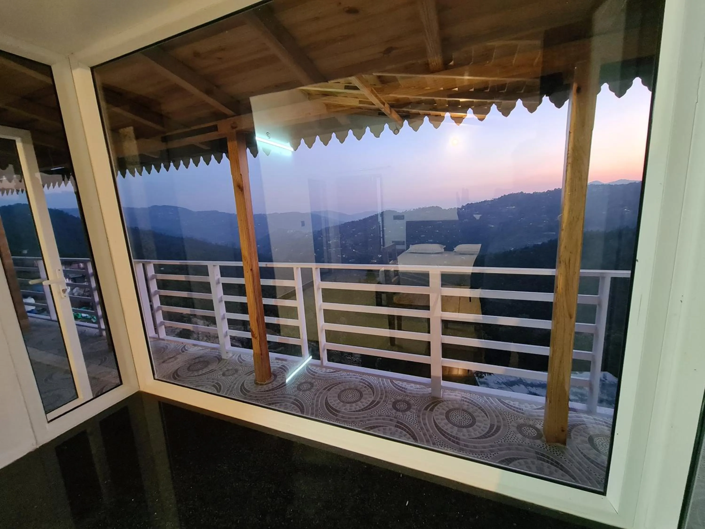 Mountain view in Abhi's Cottage