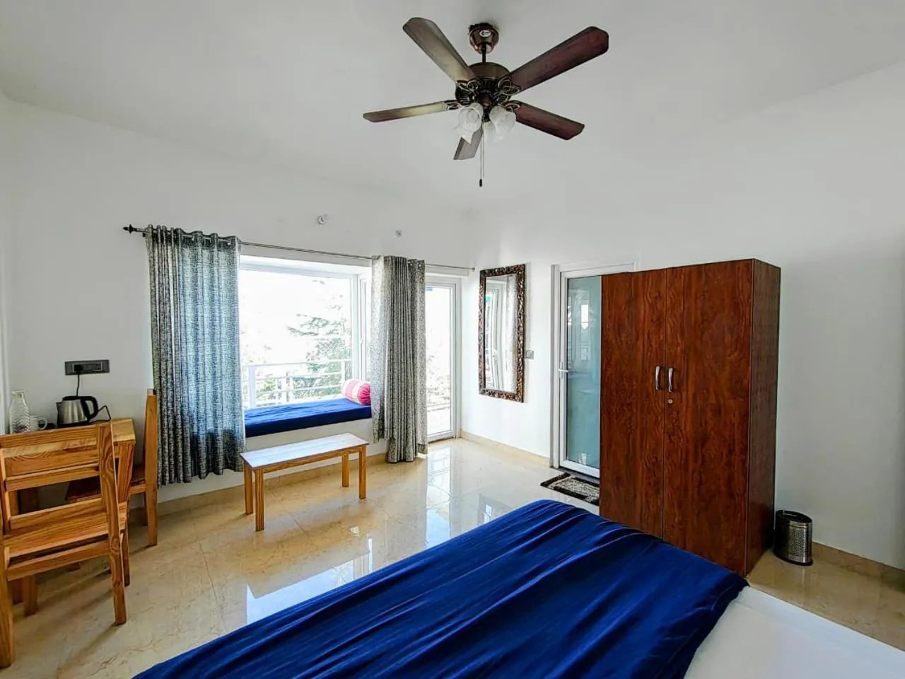 Bedroom, Bed in Abhi's Cottage