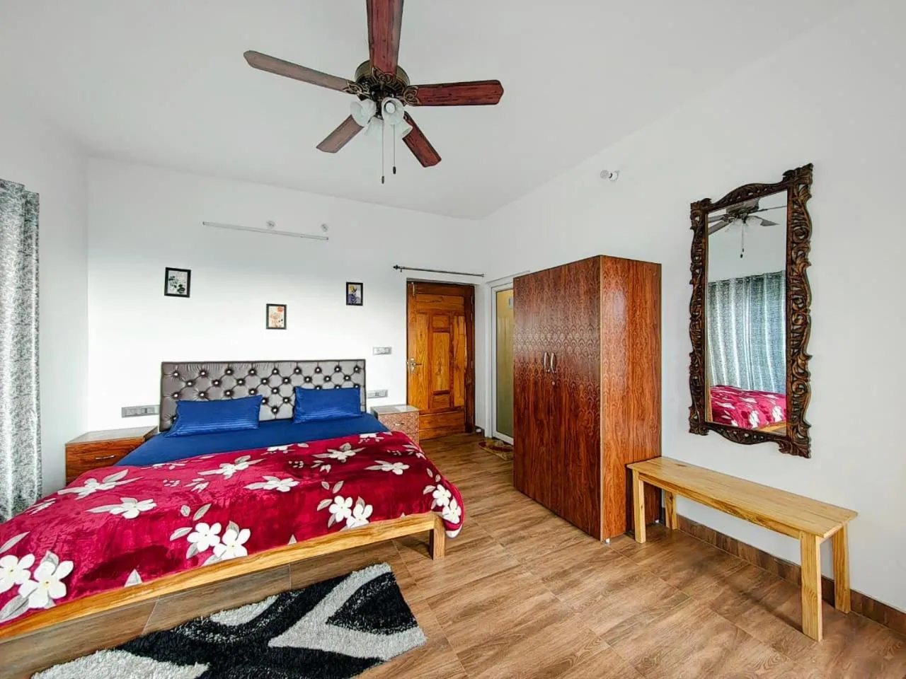 Bedroom, Bed in Abhi's Cottage