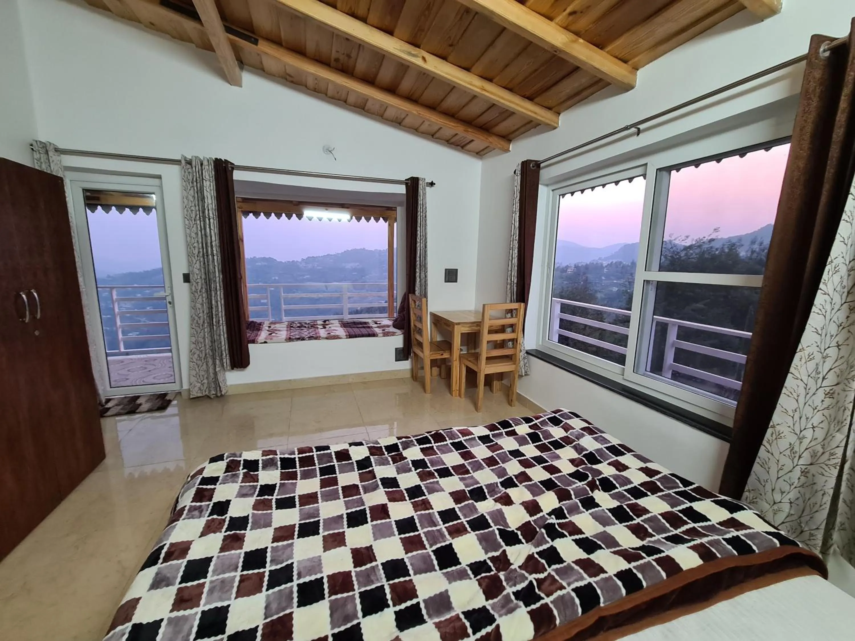 Natural landscape, Bed in Abhi's Cottage