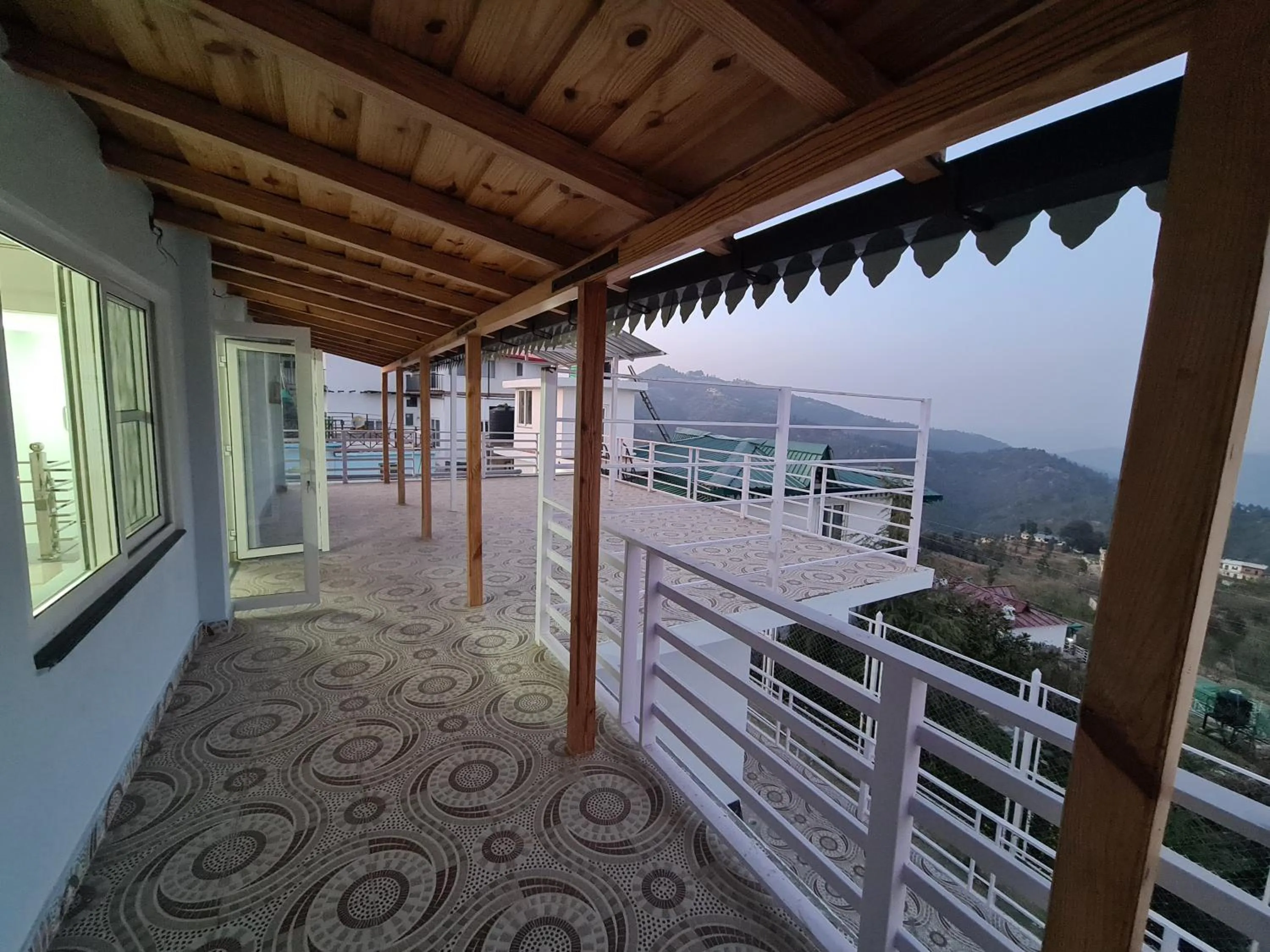 Balcony/Terrace in Abhi's Cottage