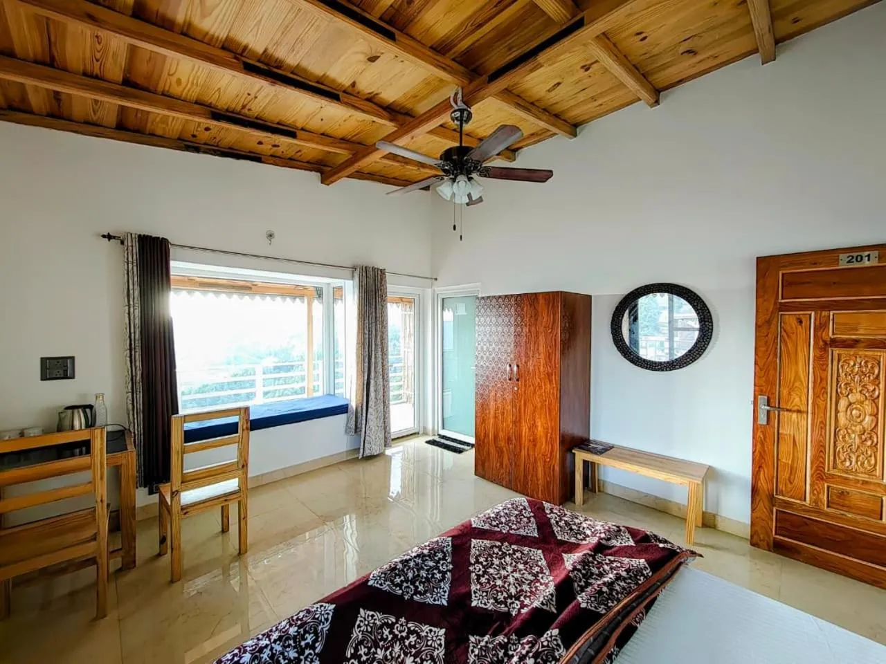 Bedroom, Bed in Abhi's Cottage