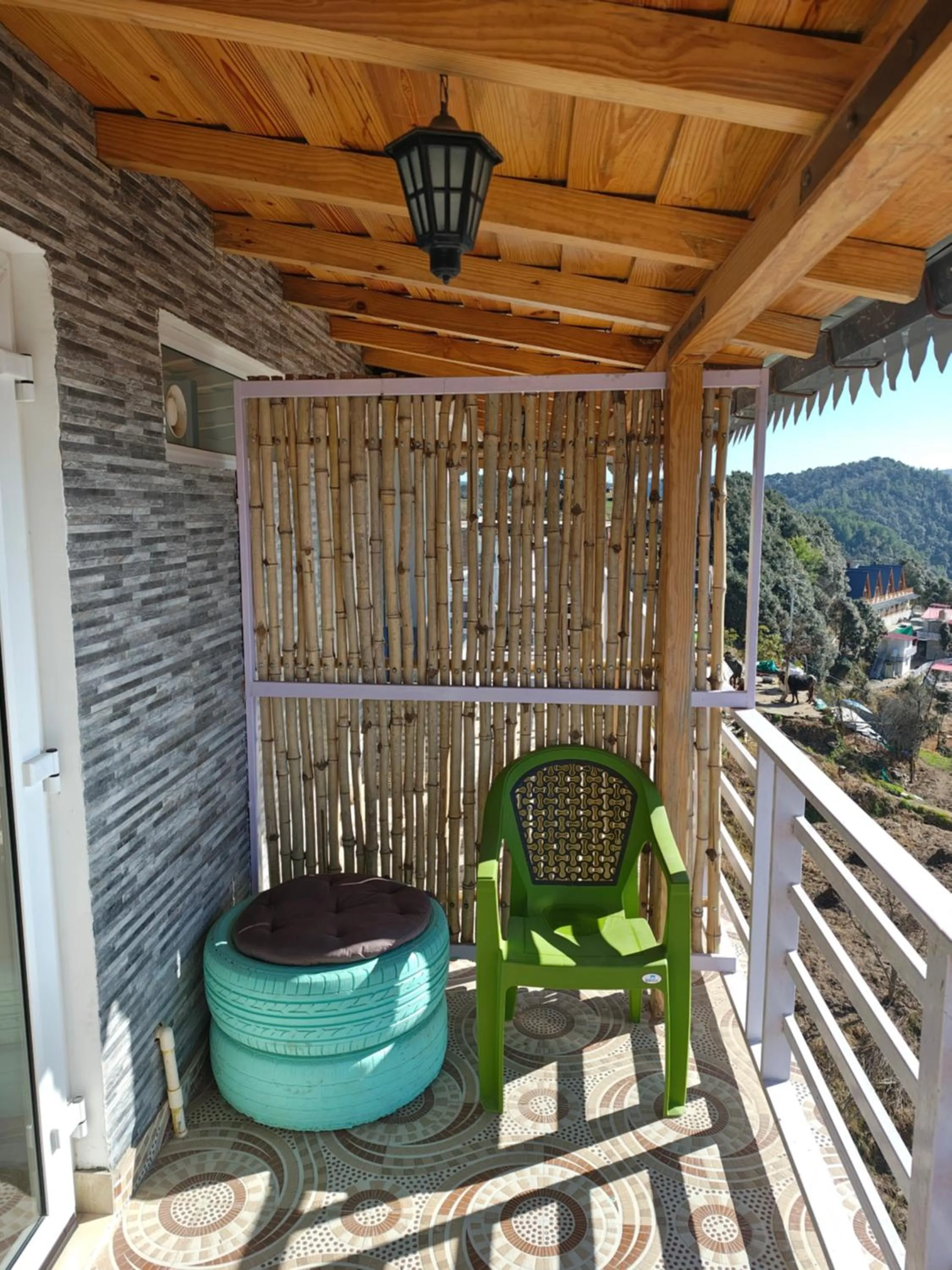 Balcony/Terrace in Abhi's Cottage