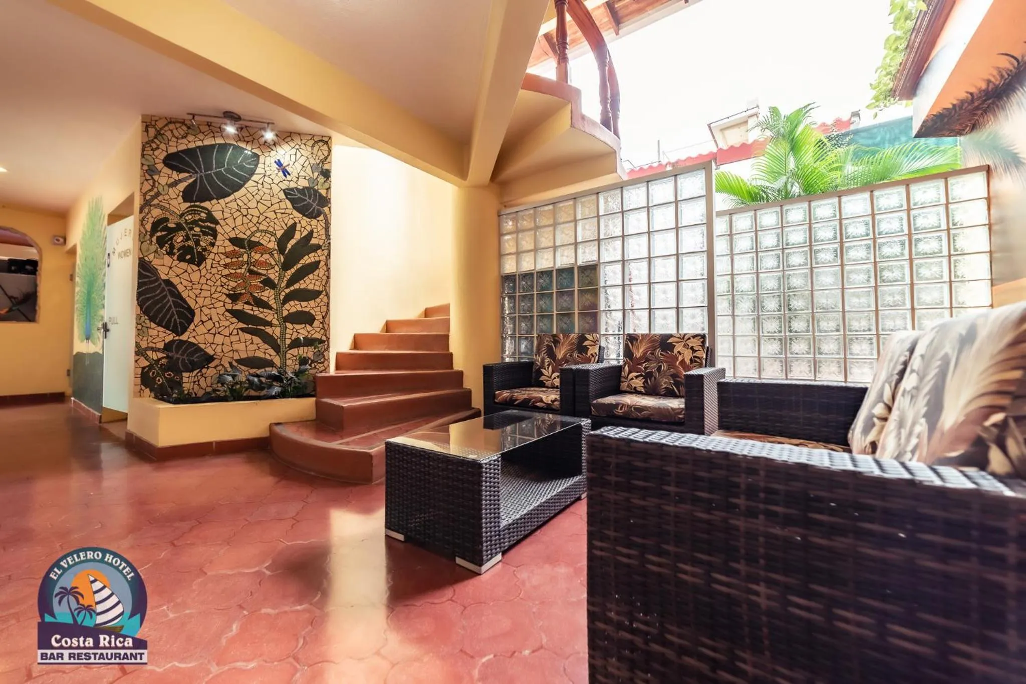 Patio in Hotel El Velero