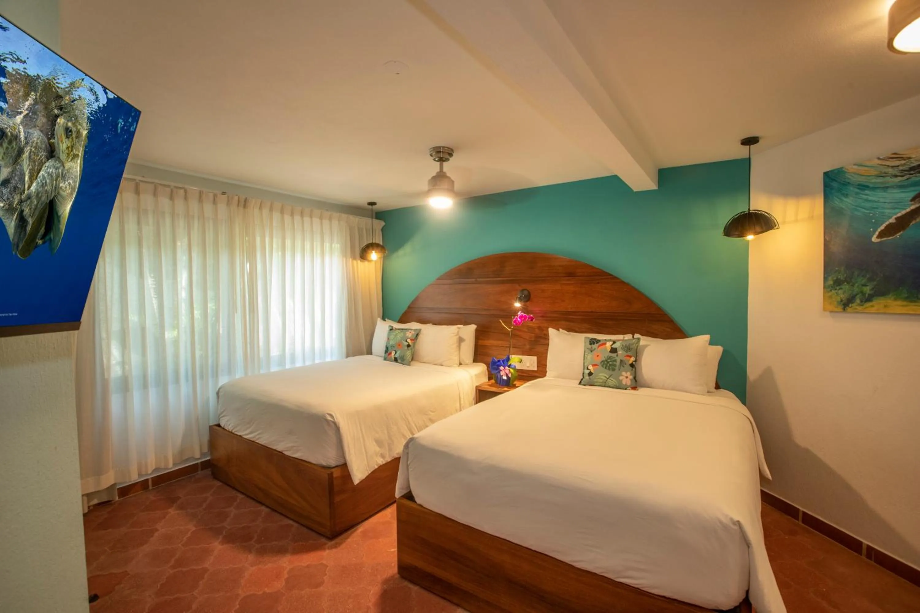 Bed in Hotel El Velero