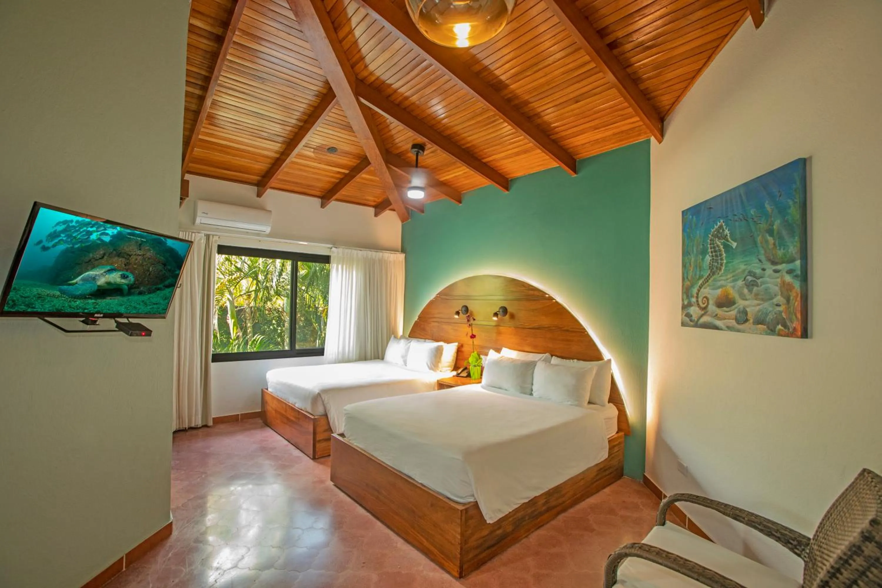 Bed in Hotel El Velero