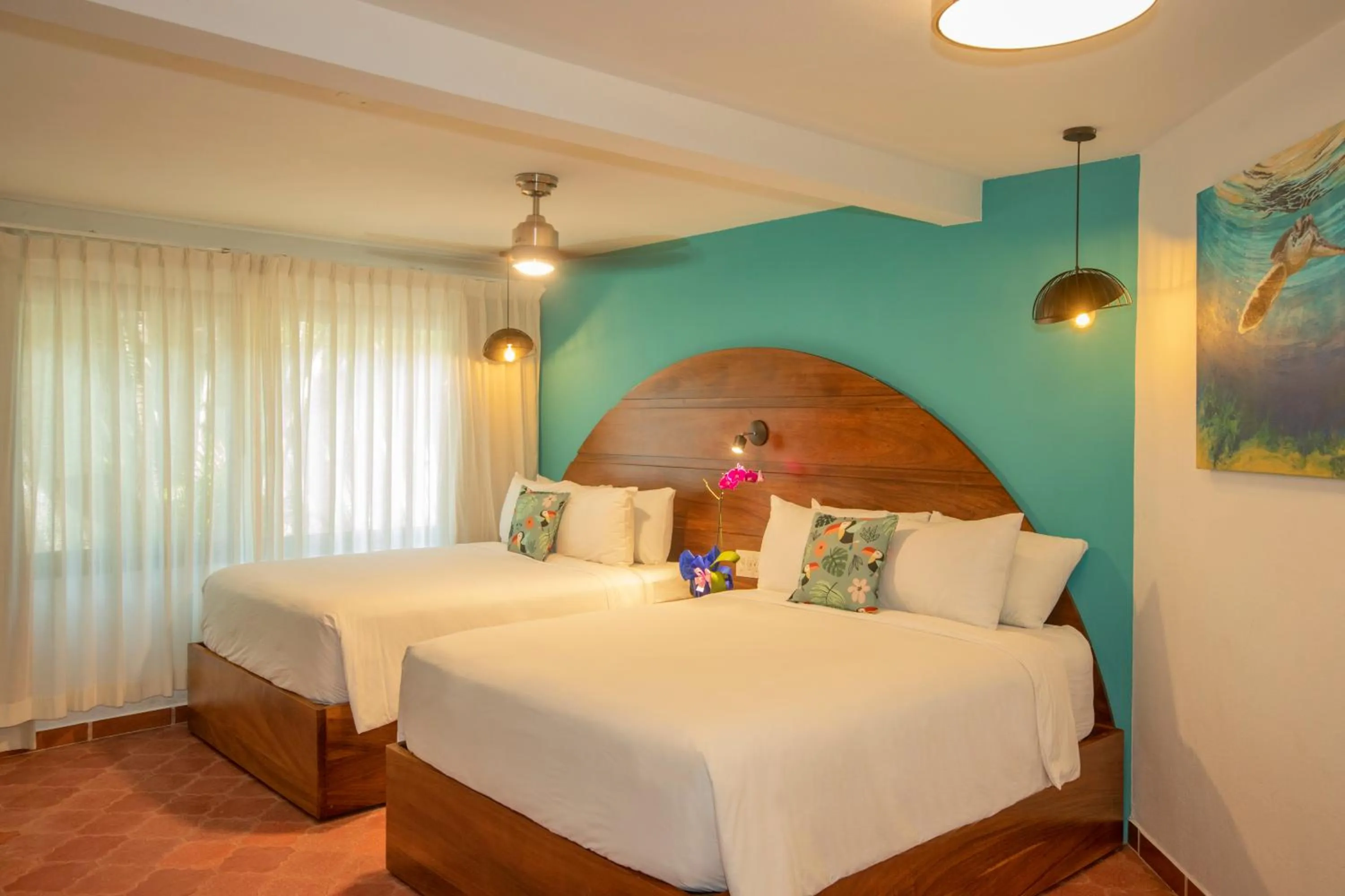 Queen Room with Two Queen Beds in Hotel El Velero