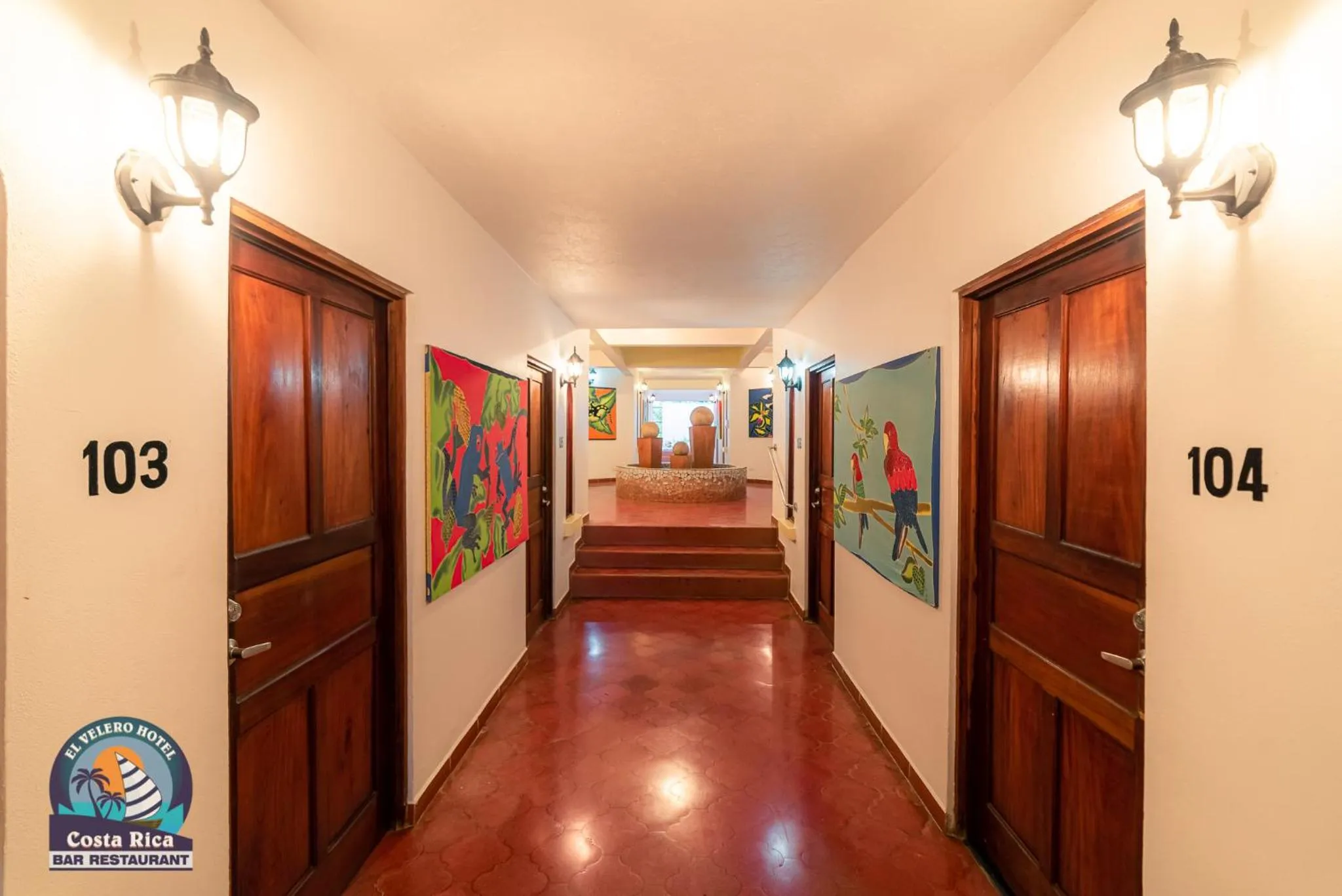 Decorative detail in Hotel El Velero