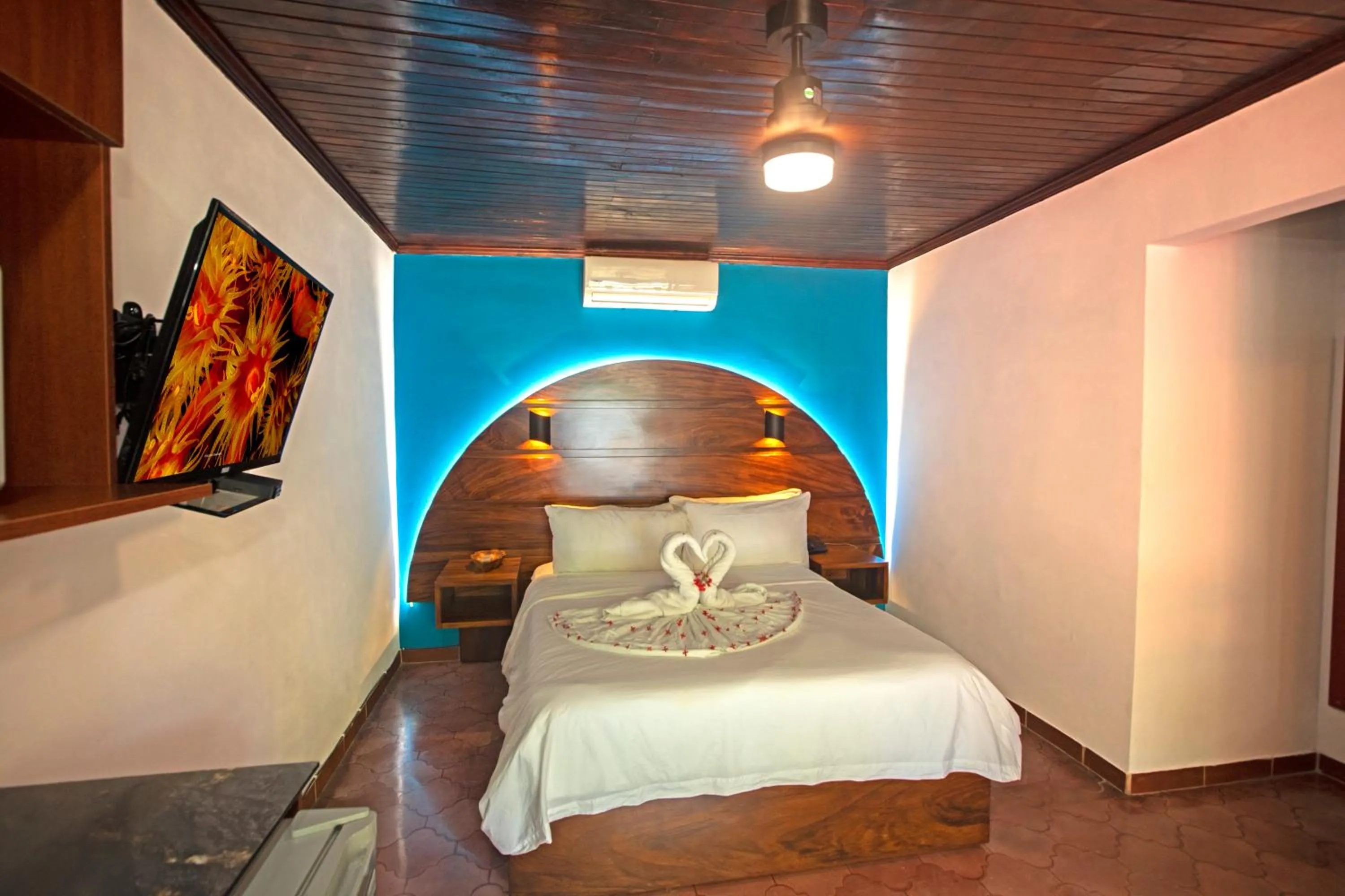 Bed in Hotel El Velero