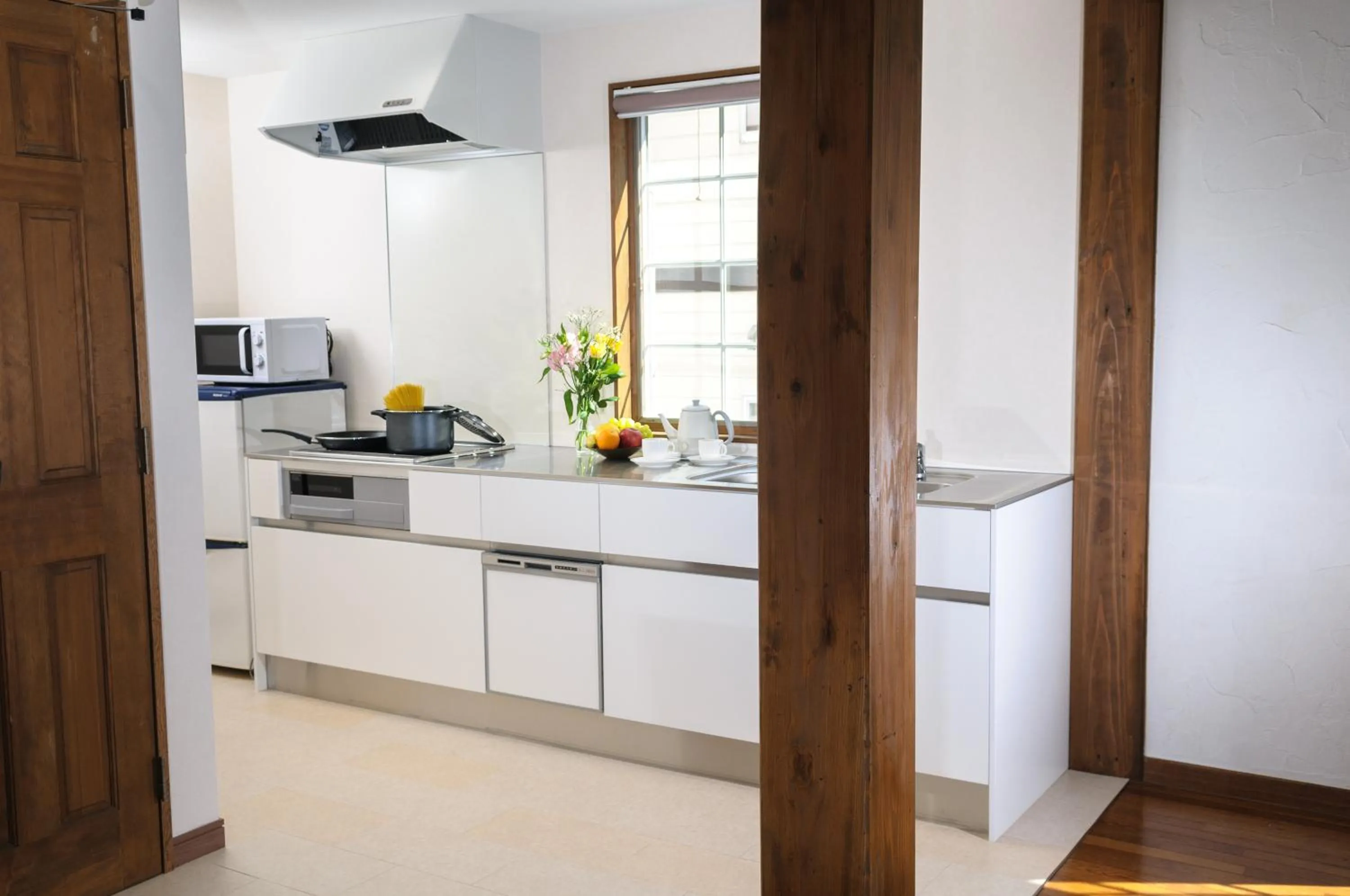 Kitchen or kitchenette in Le Bocage - Hakuba Echoland Chalets