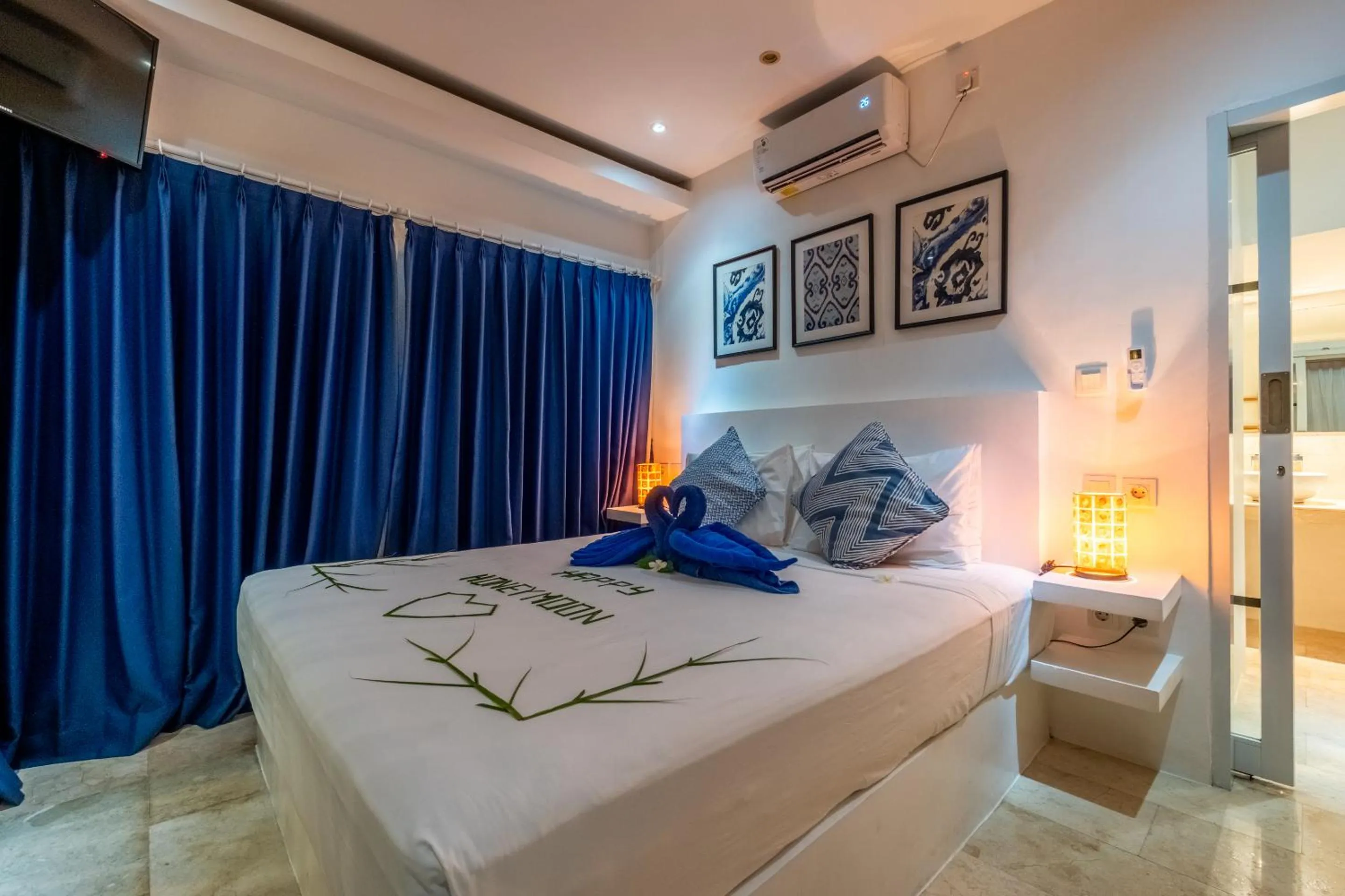 Bed in Seri Resort Gili Meno - Adults Only