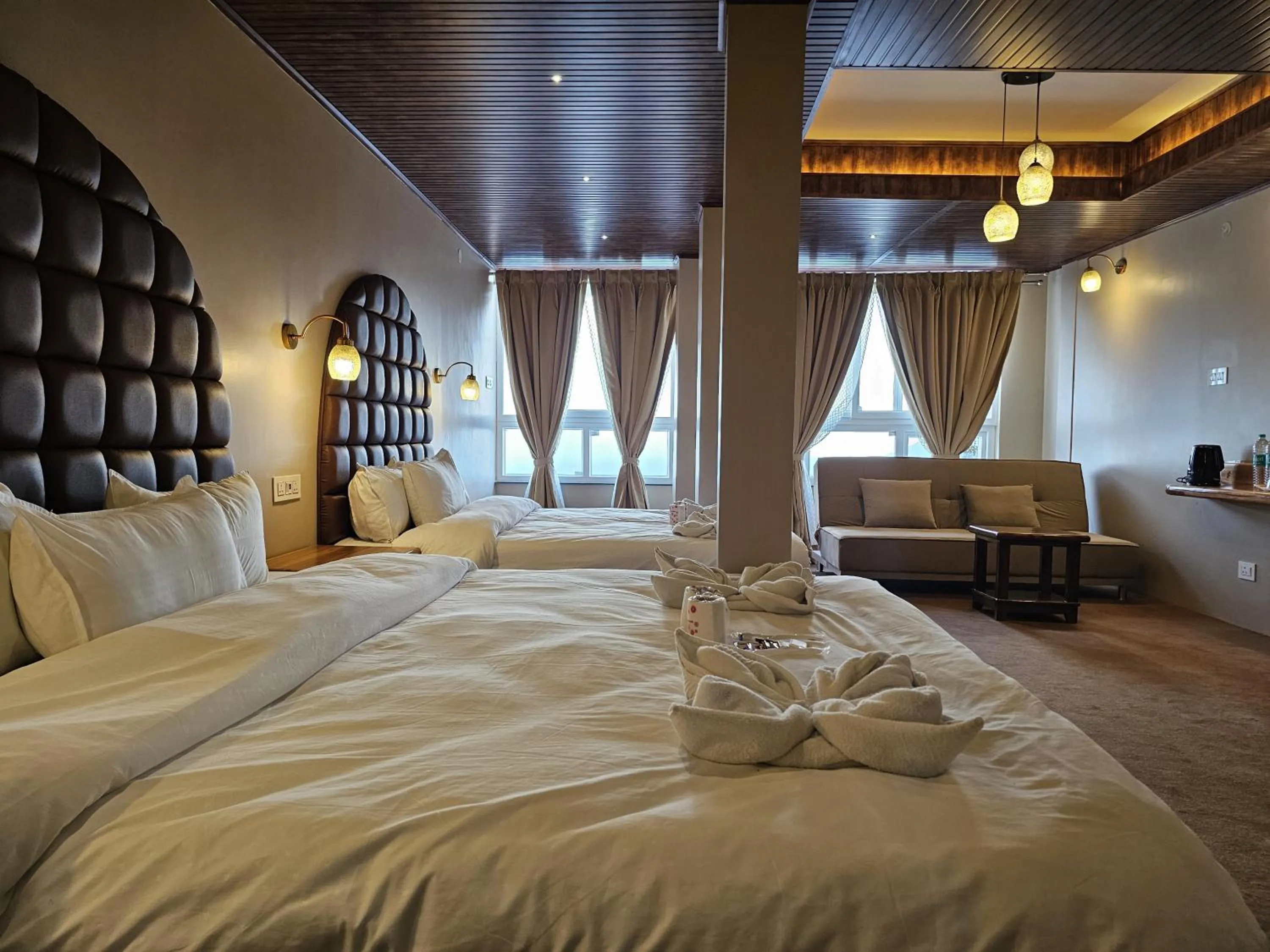 Bed in Hotel Golden Orchid