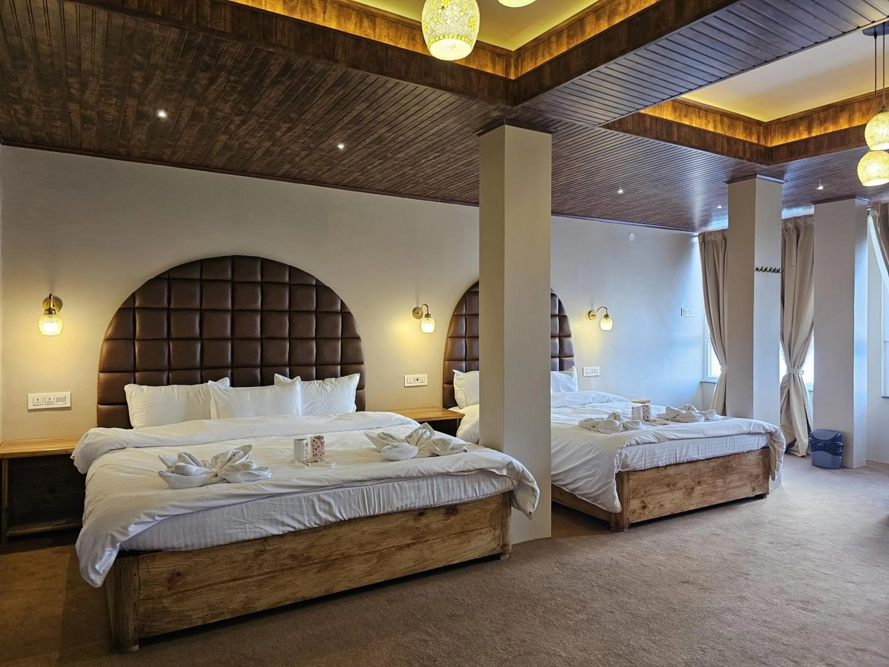 Bed in Hotel Golden Orchid