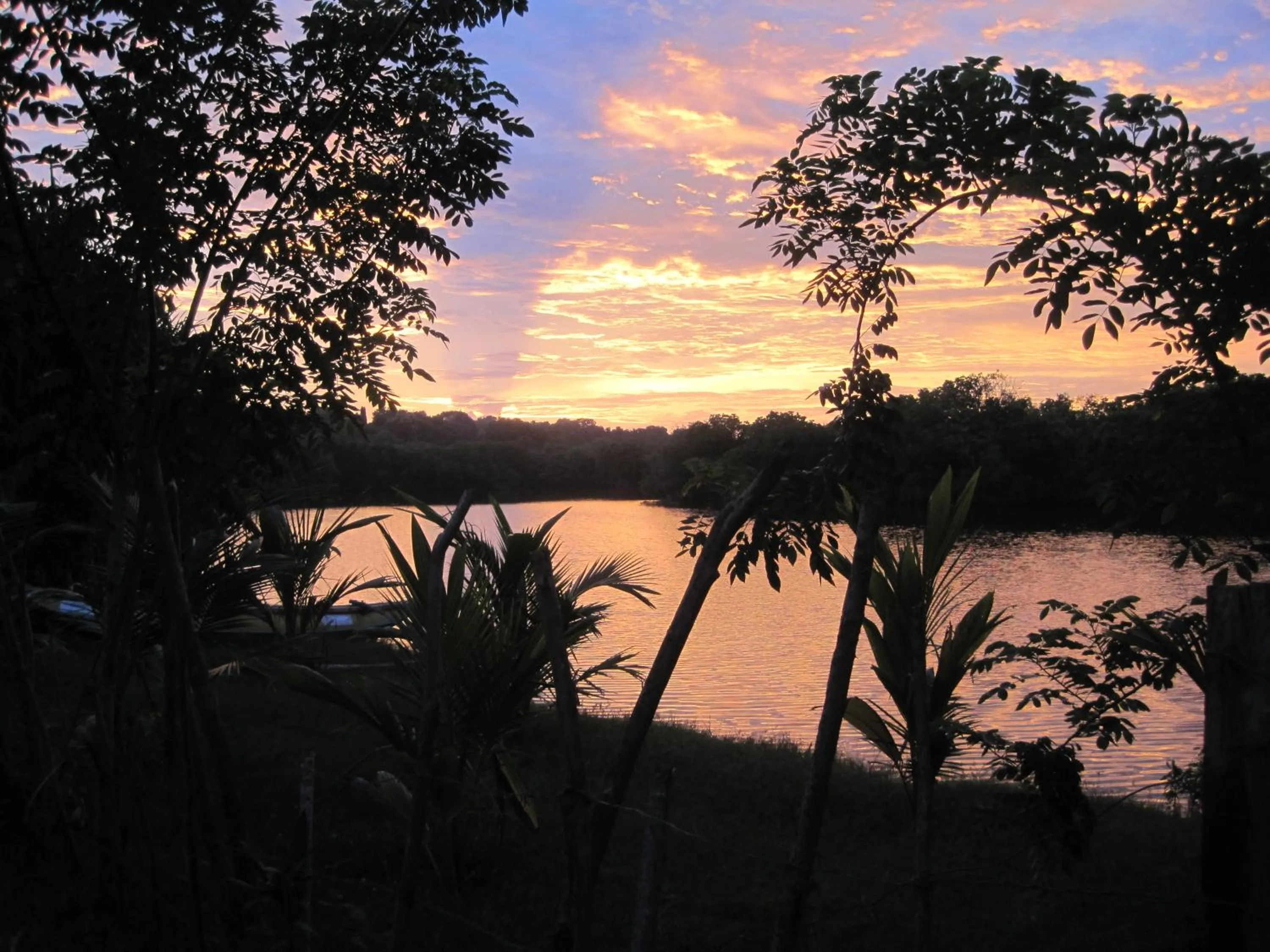 Sunset in Beach Lagoon Guesthouse