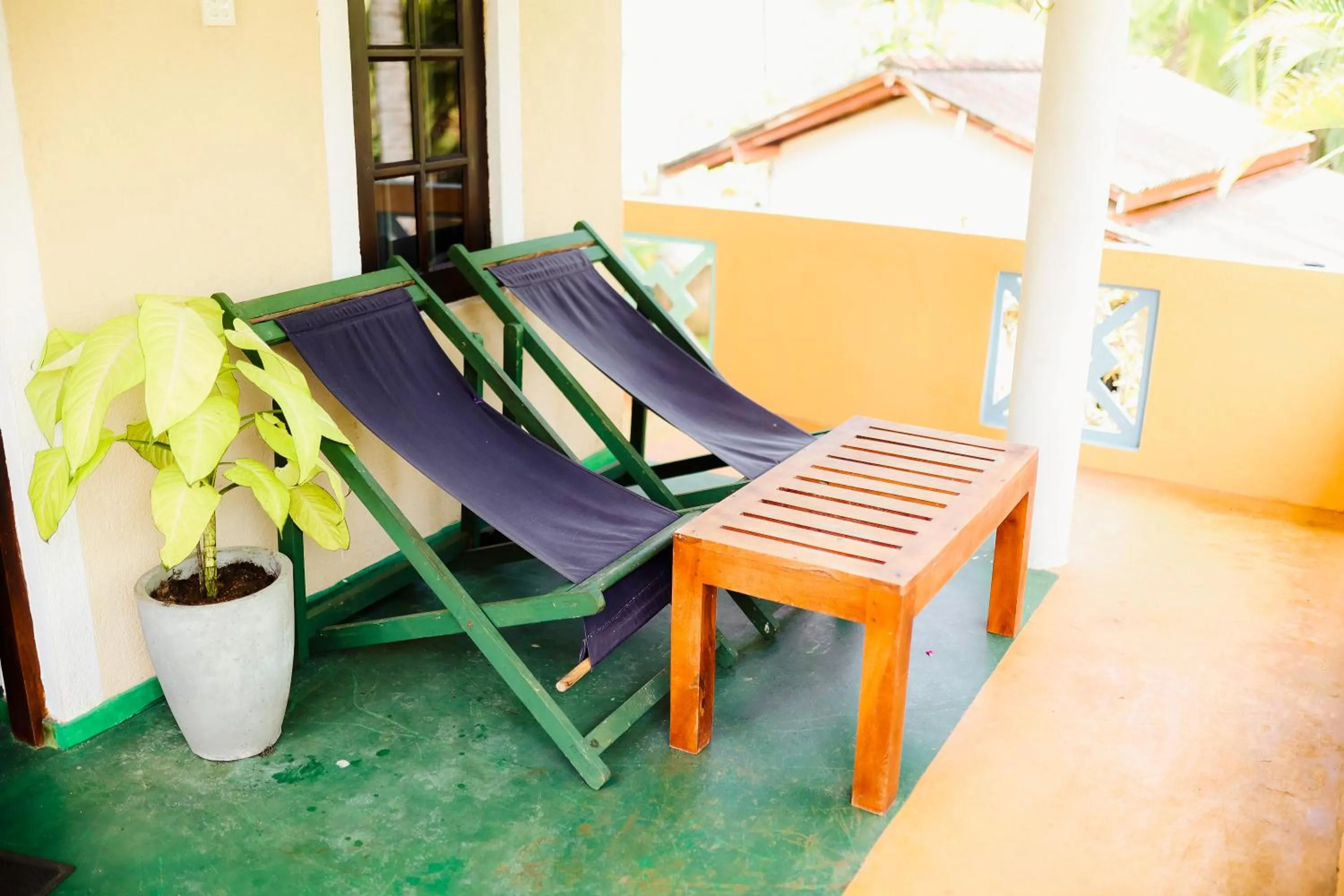 Balcony/Terrace in Beach Lagoon Guesthouse