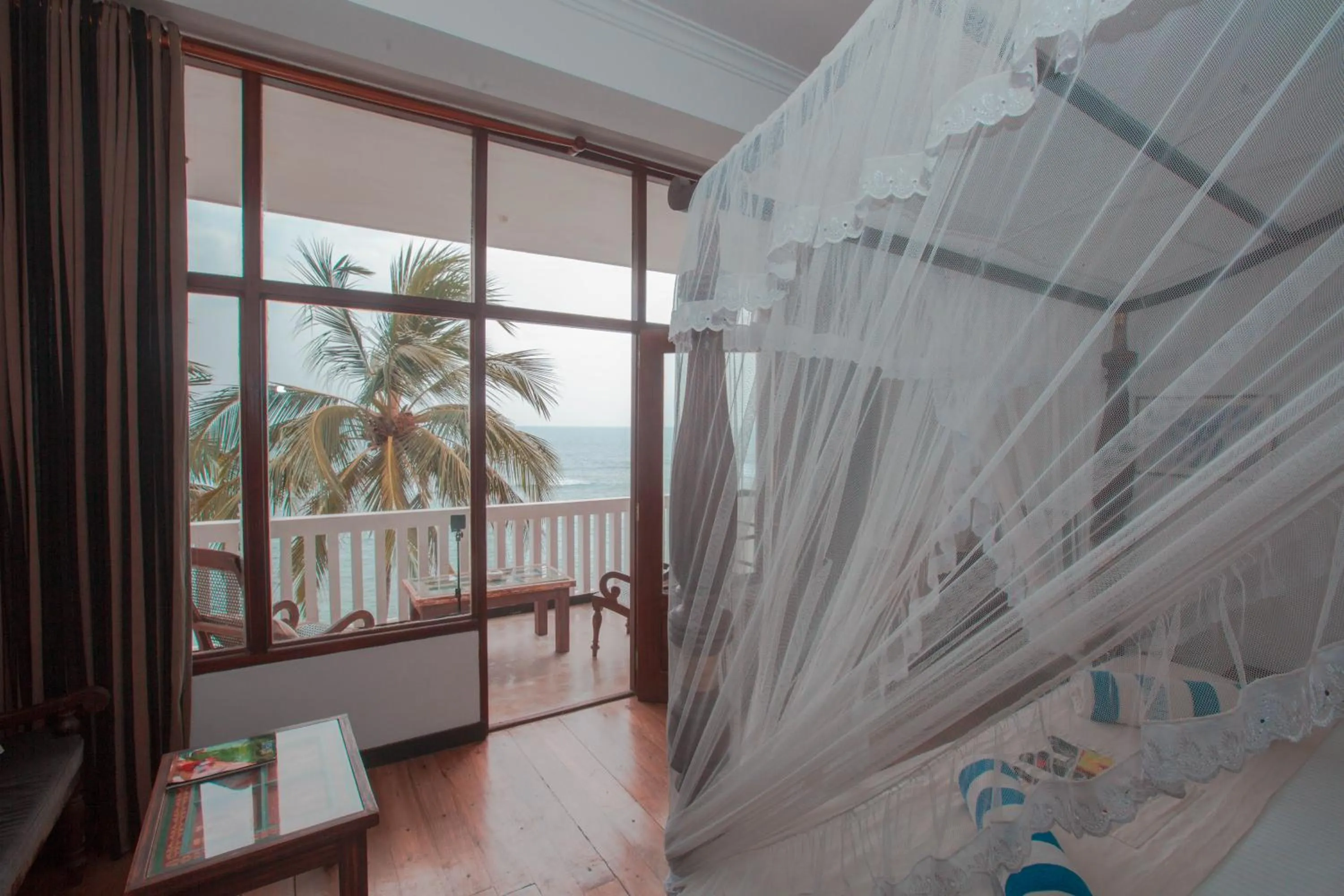 Bed in Sea World Boutique Hotel