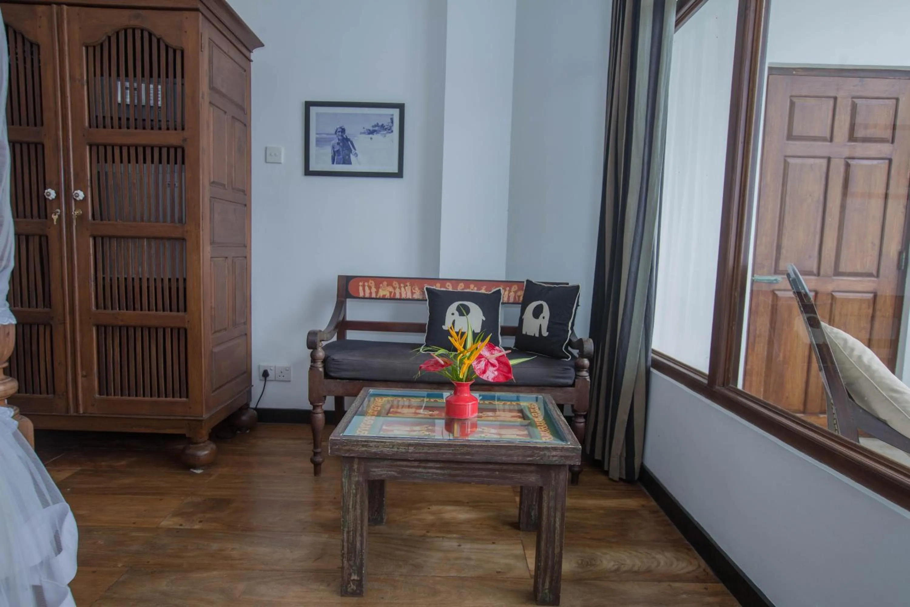 Patio in Sea World Boutique Hotel