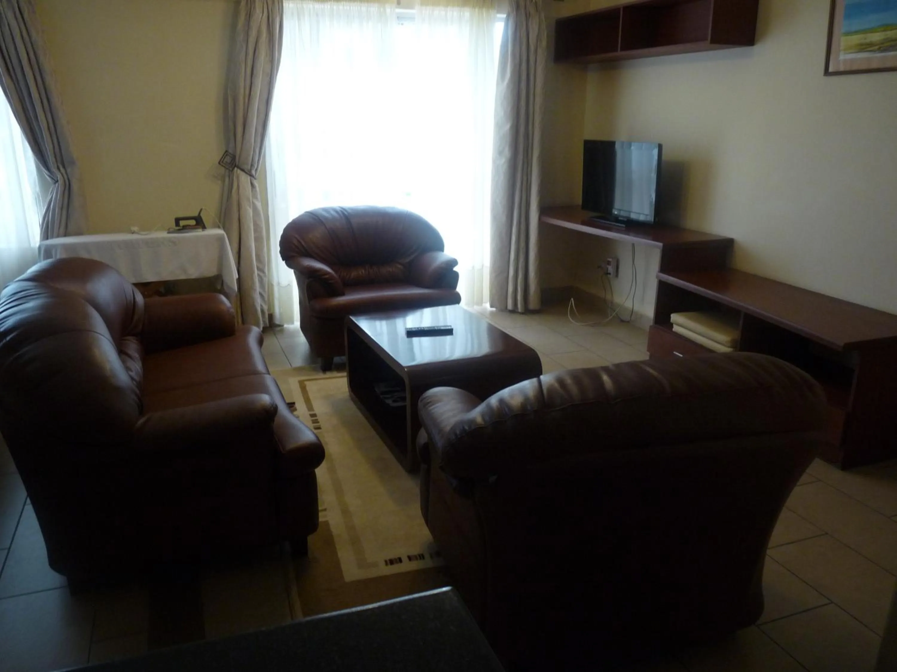 Living room in Norfolk Towers Serviced Apartment -Nairobi, City Centre CBD