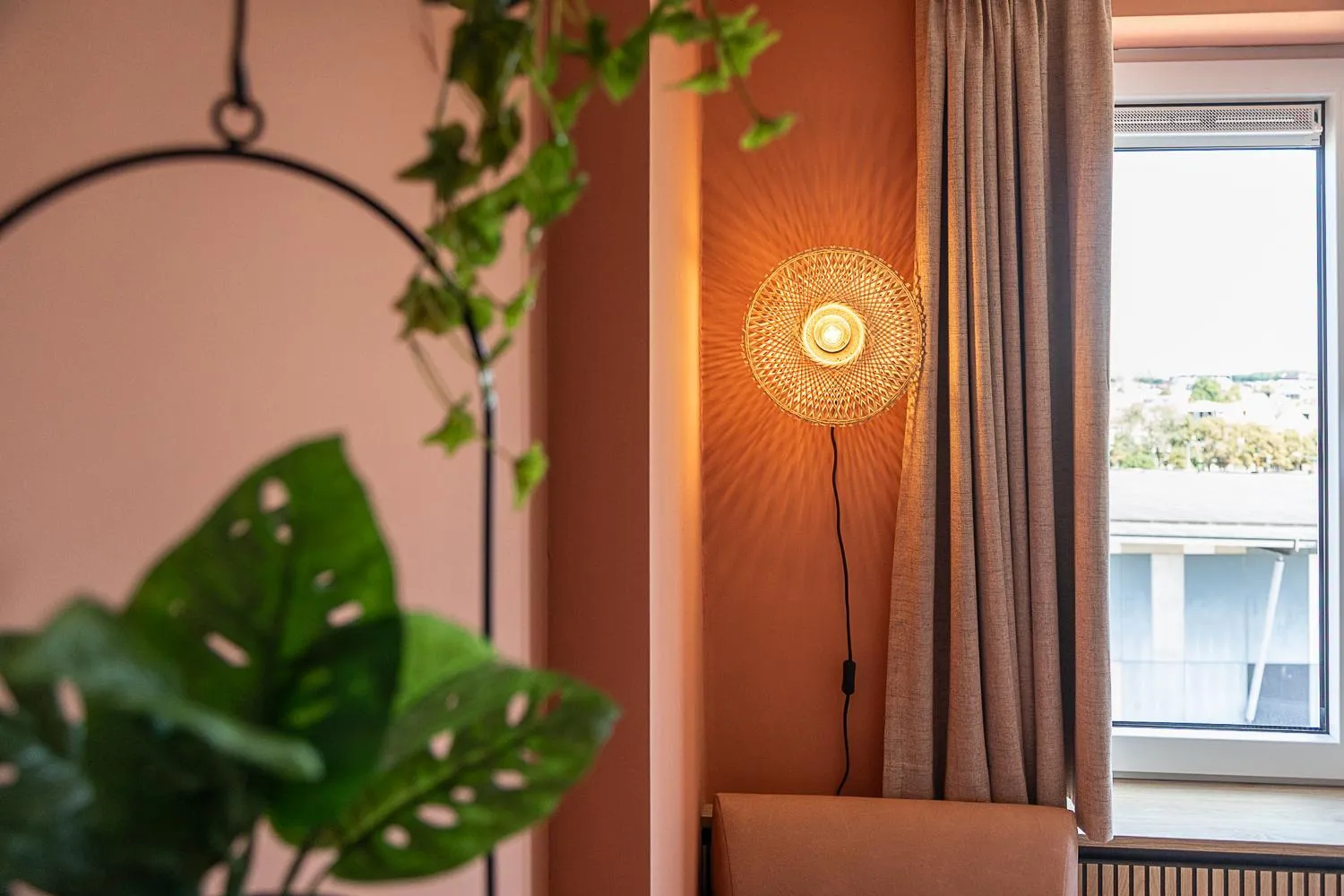 Decorative detail in Beachfront Boutiquehotel