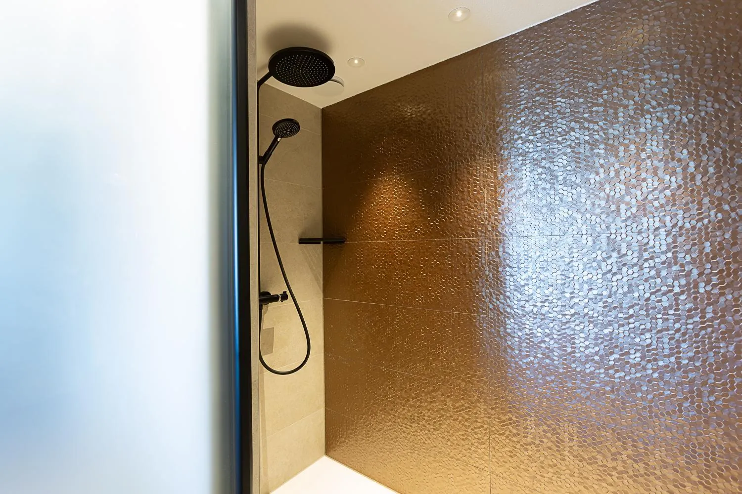 Shower in Beachfront Boutiquehotel