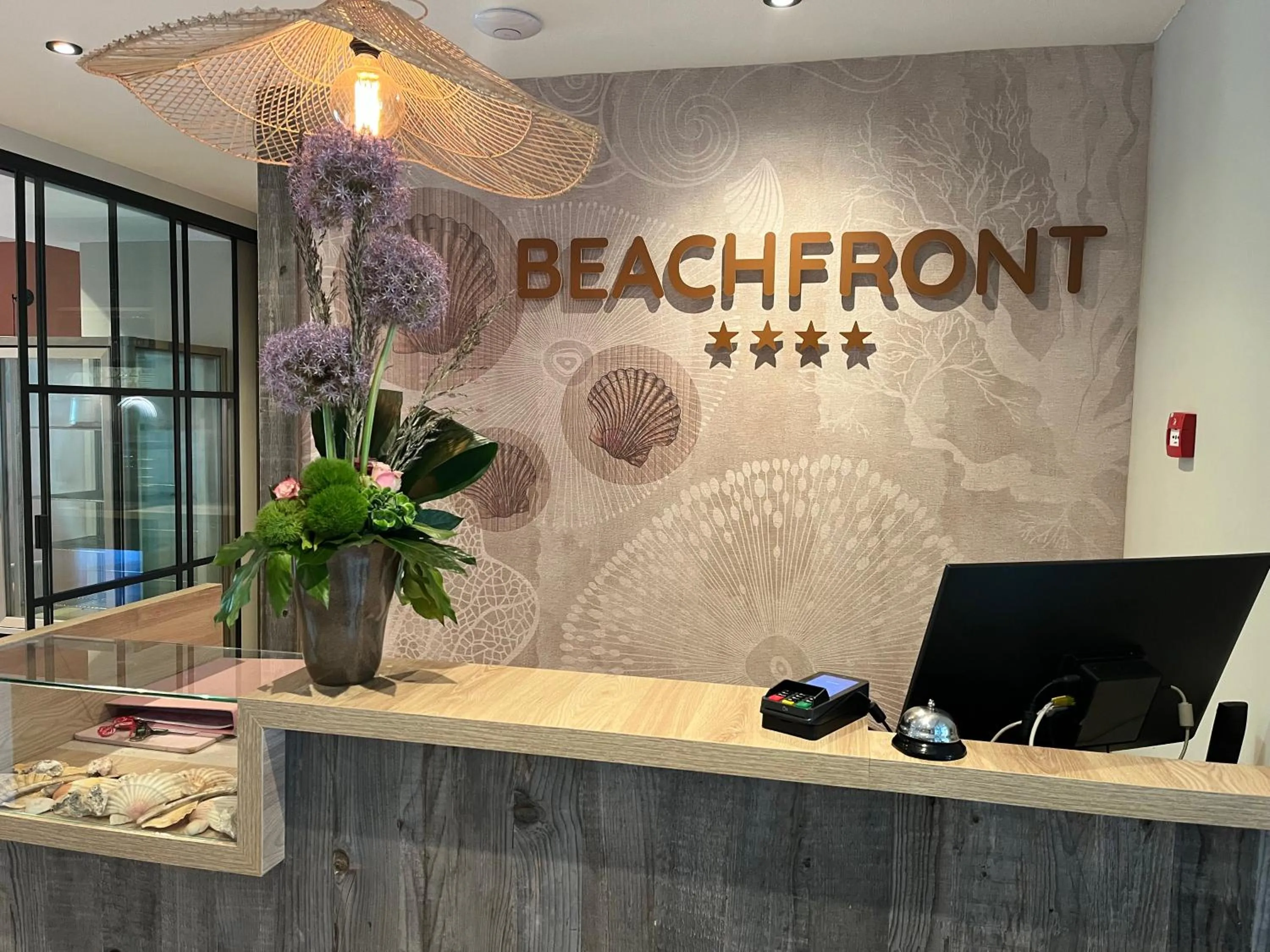Lobby or reception in Beachfront Boutiquehotel