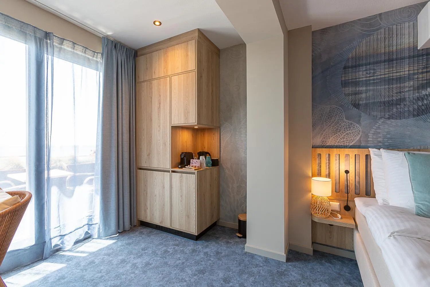 Photo of the whole room, Bed in Beachfront Boutiquehotel