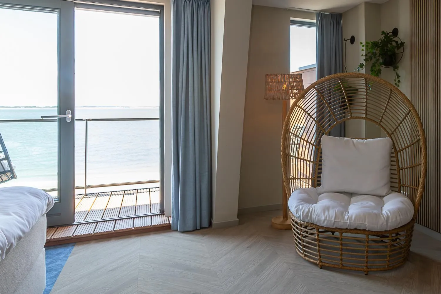 Natural landscape, Bed in Beachfront Boutiquehotel