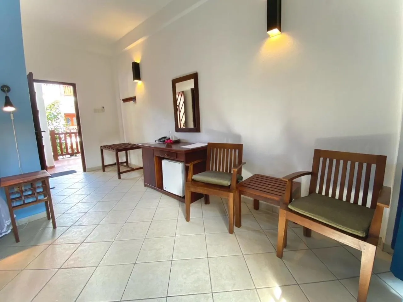 Bedroom in Unawatuna Nor Lanka Hotel