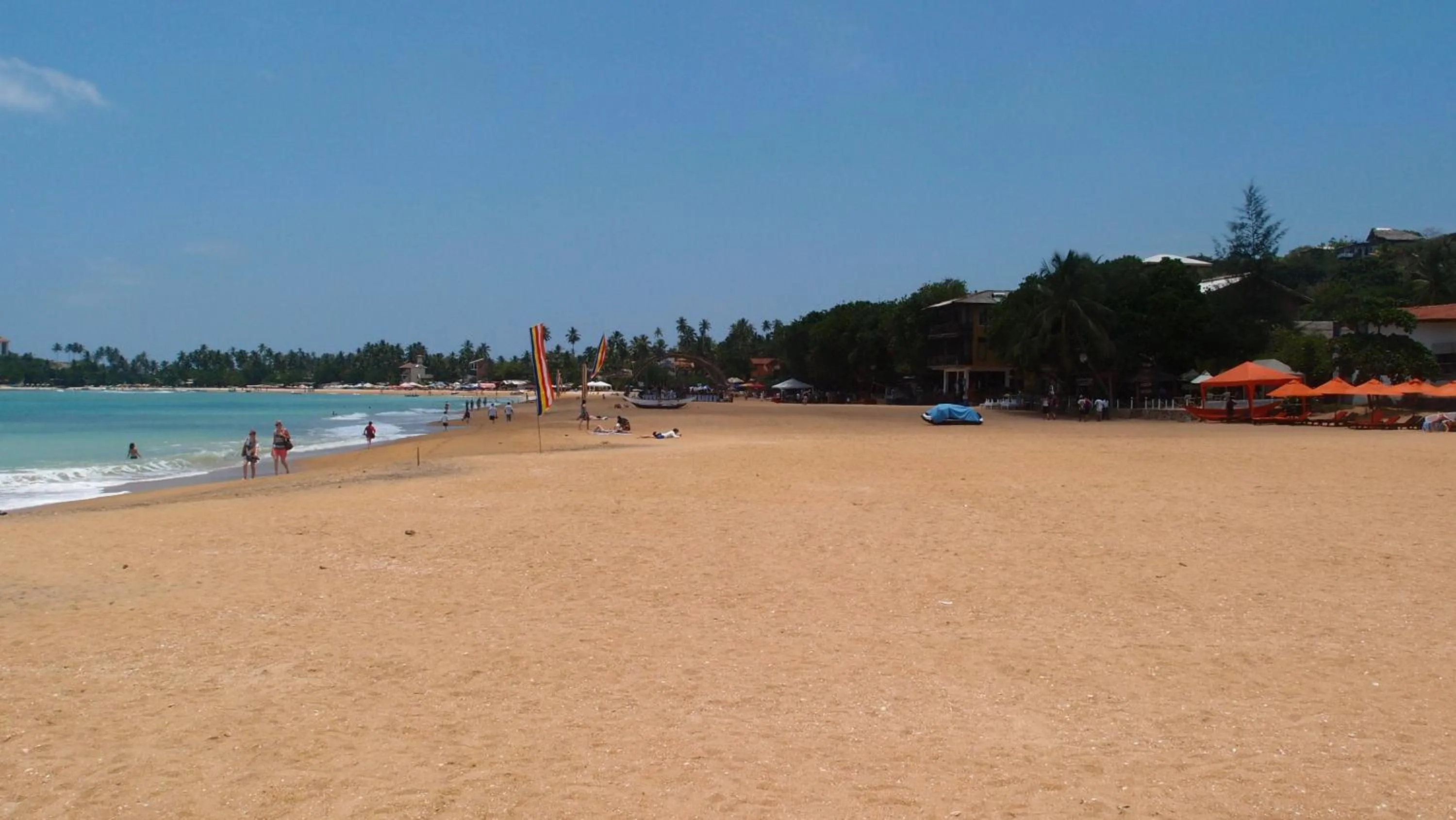 Beach in Unawatuna Nor Lanka Hotel