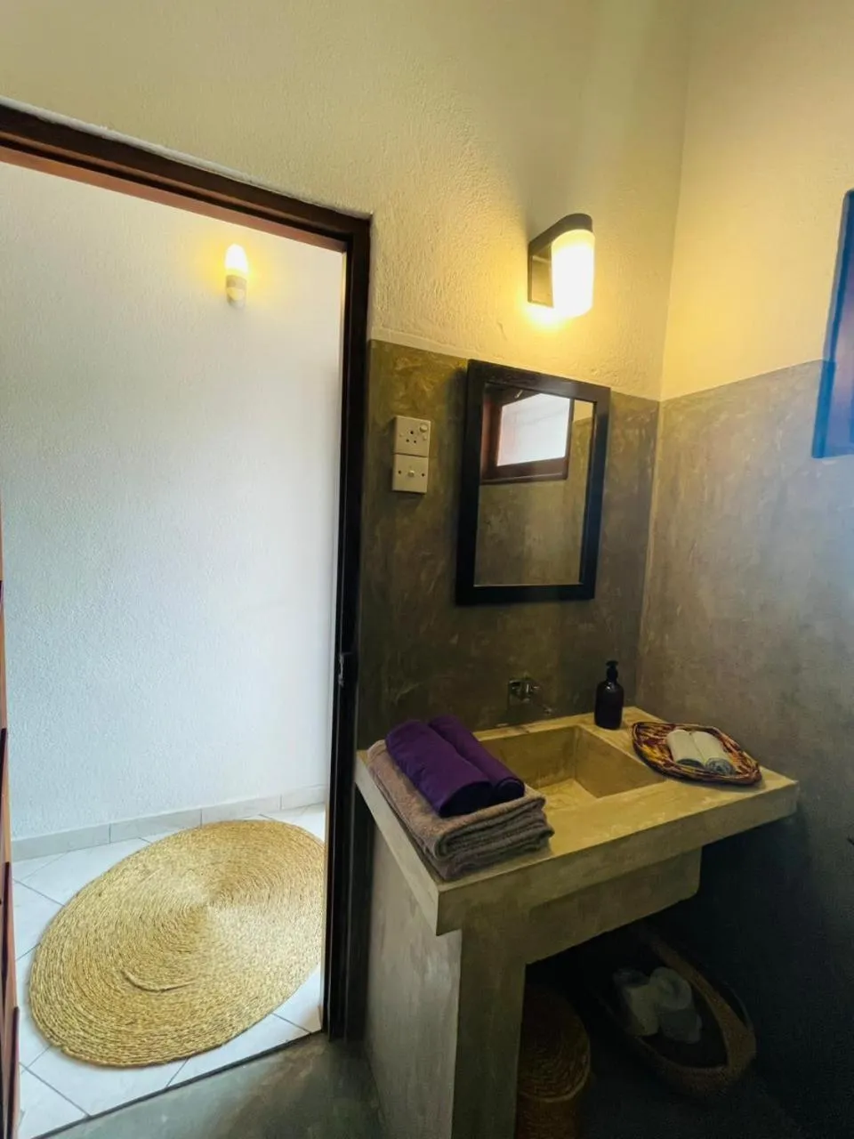 Bathroom in Unawatuna Nor Lanka Hotel