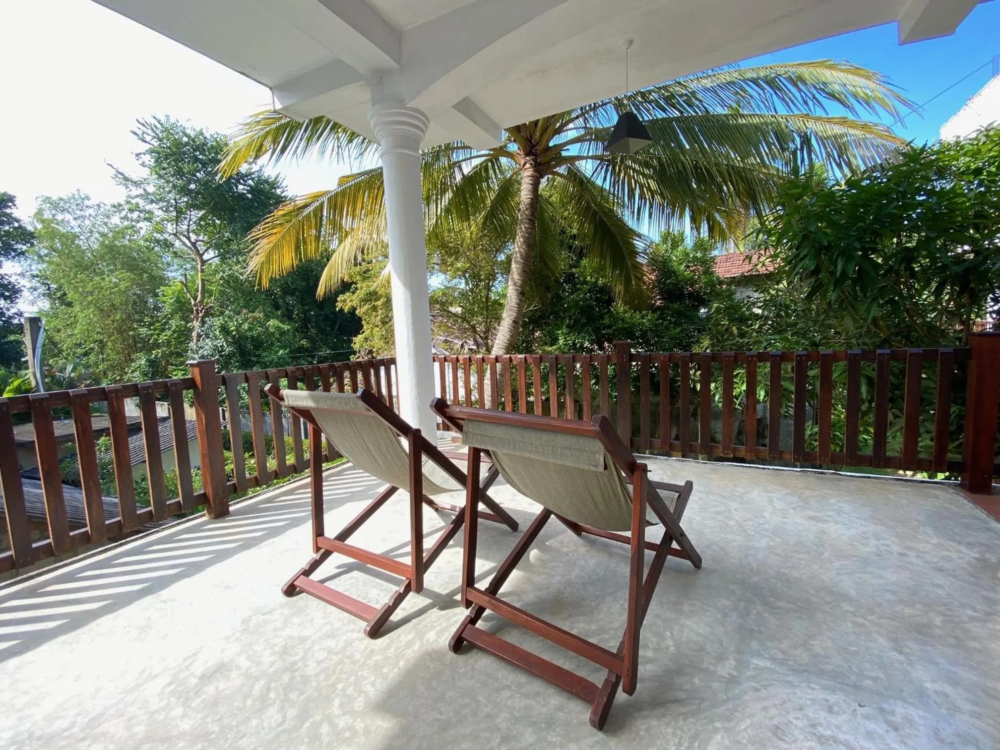 Seating area in Unawatuna Nor Lanka Hotel