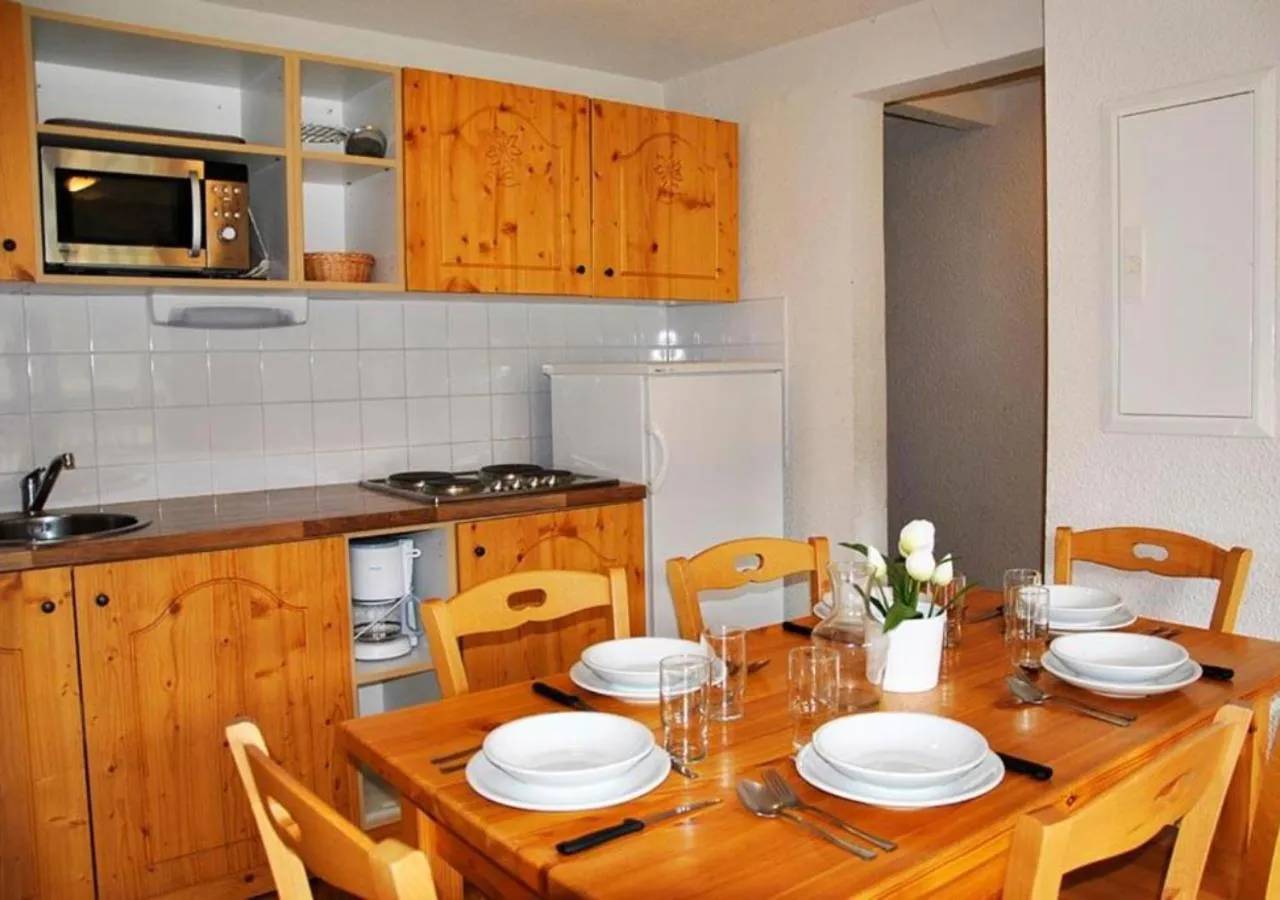 Kitchen or kitchenette in Résidence La Bérangère