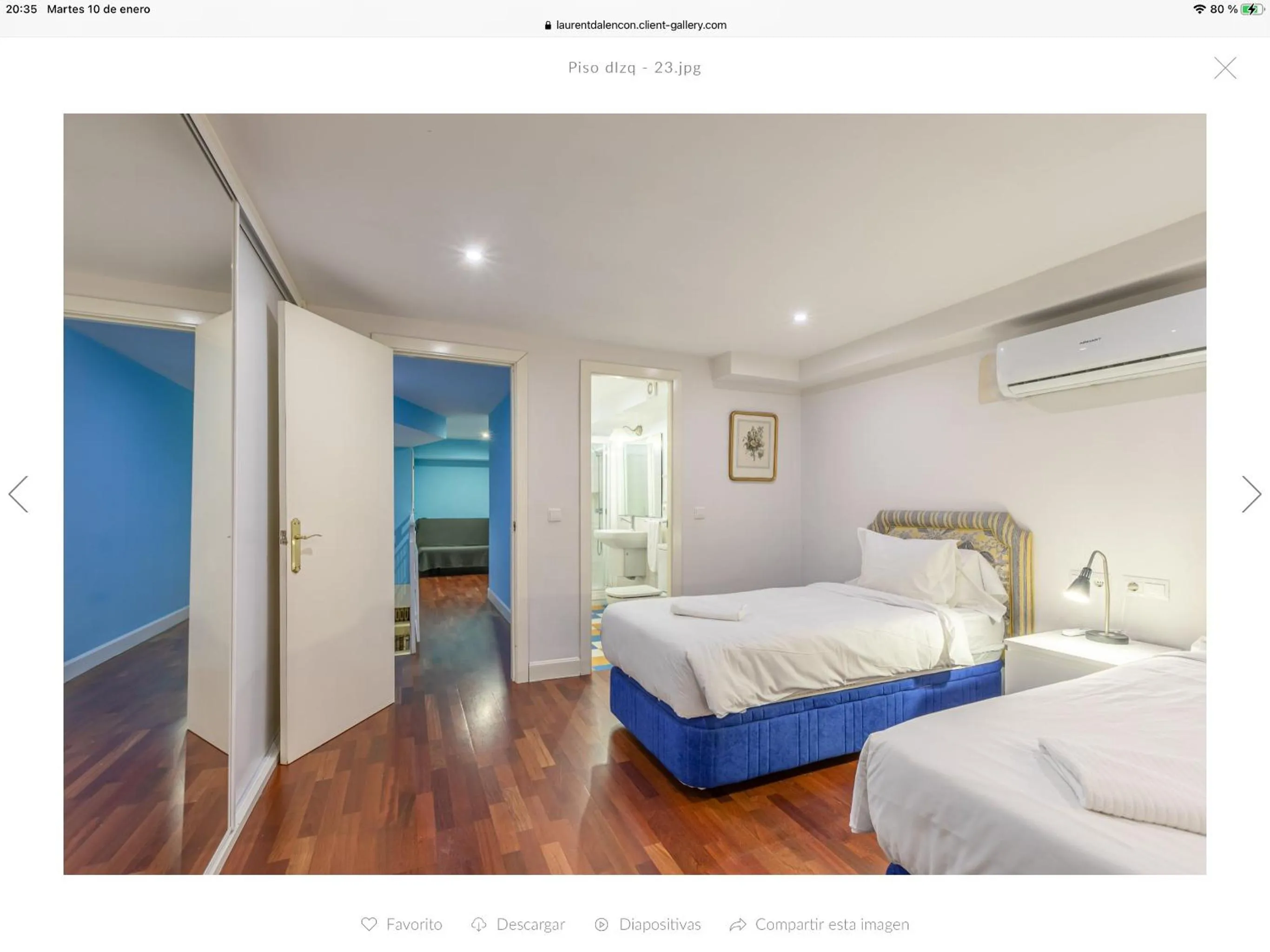 Bed in Las Casas de Moratin